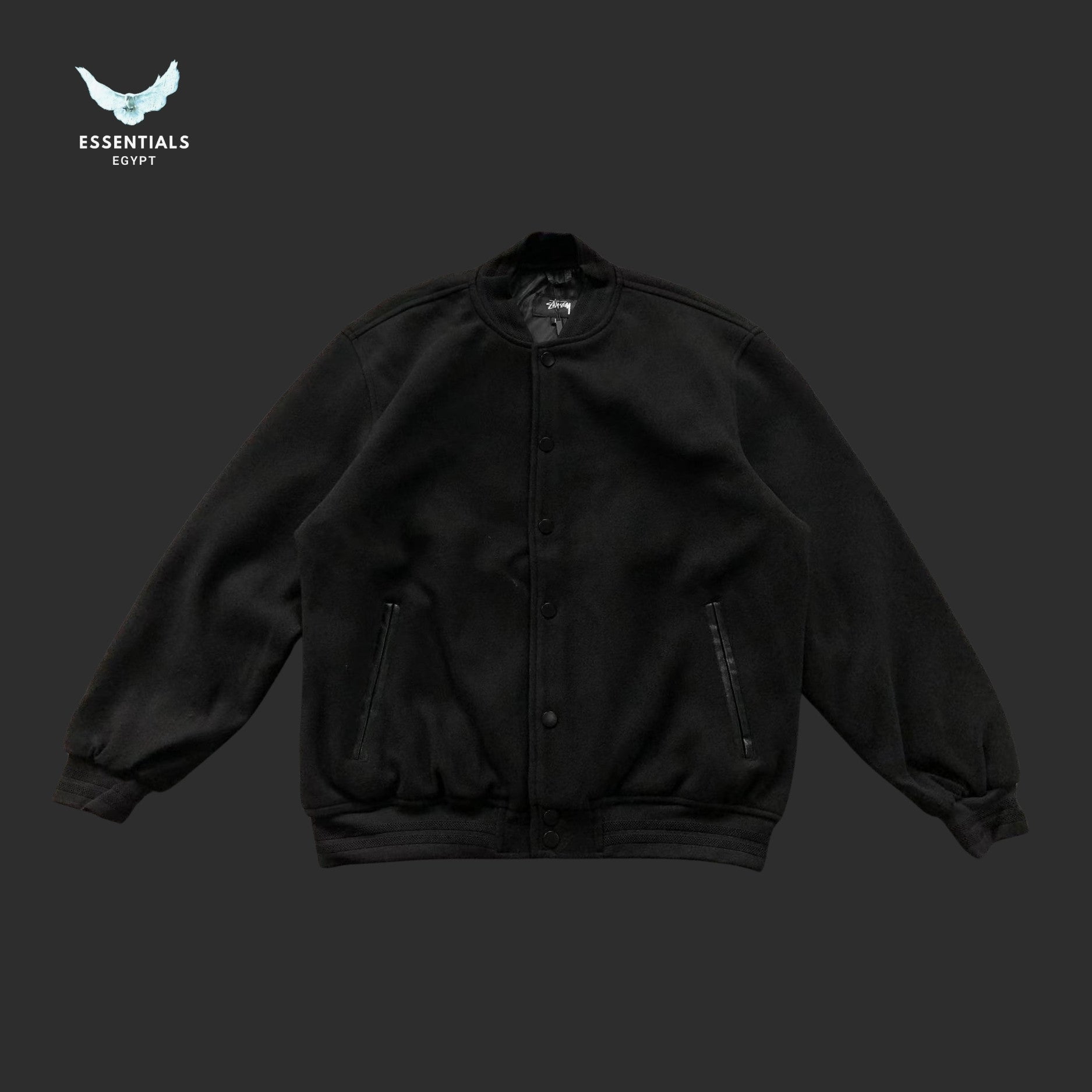 Stussy Sport Melton Varsity Jacket