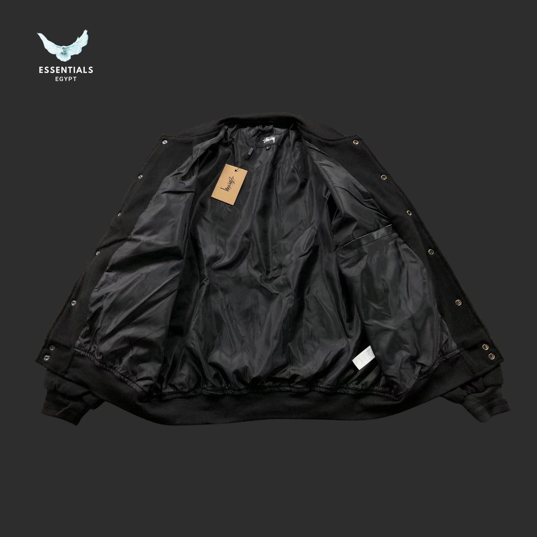 Stussy Sport Melton Varsity Jacket