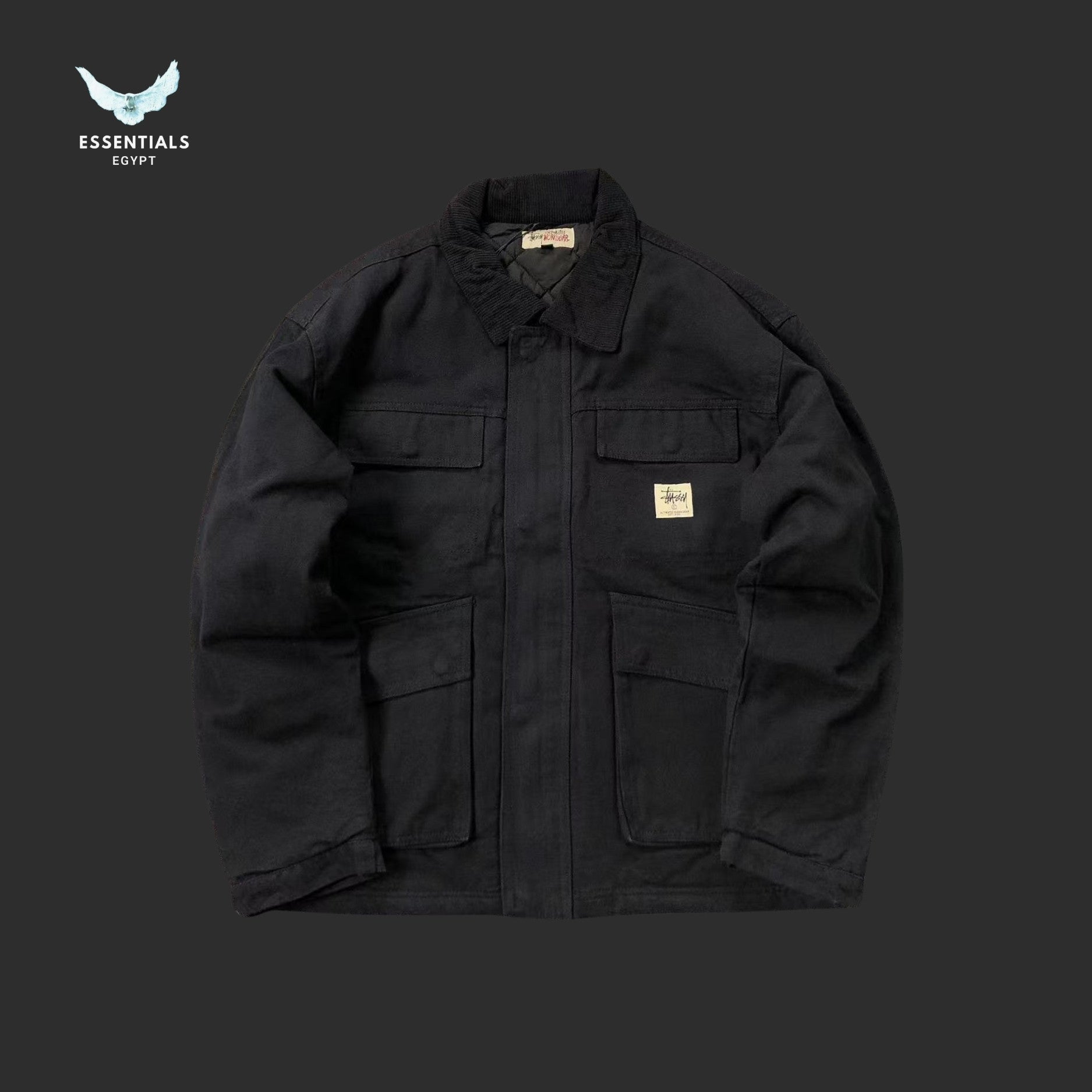 Stussy Washed Canvas Shop Work Jacket
