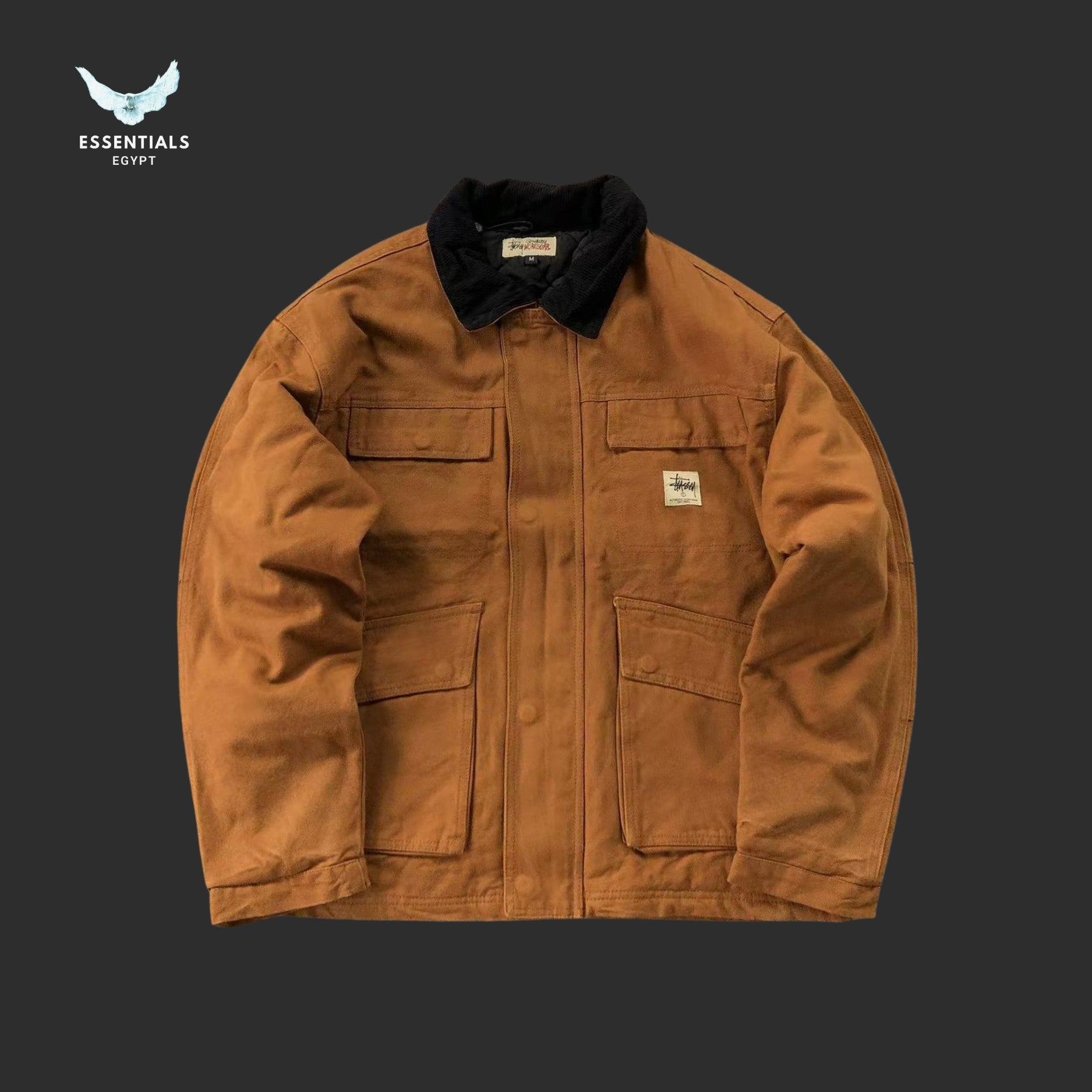Stussy Washed Canvas Shop Work Jacket