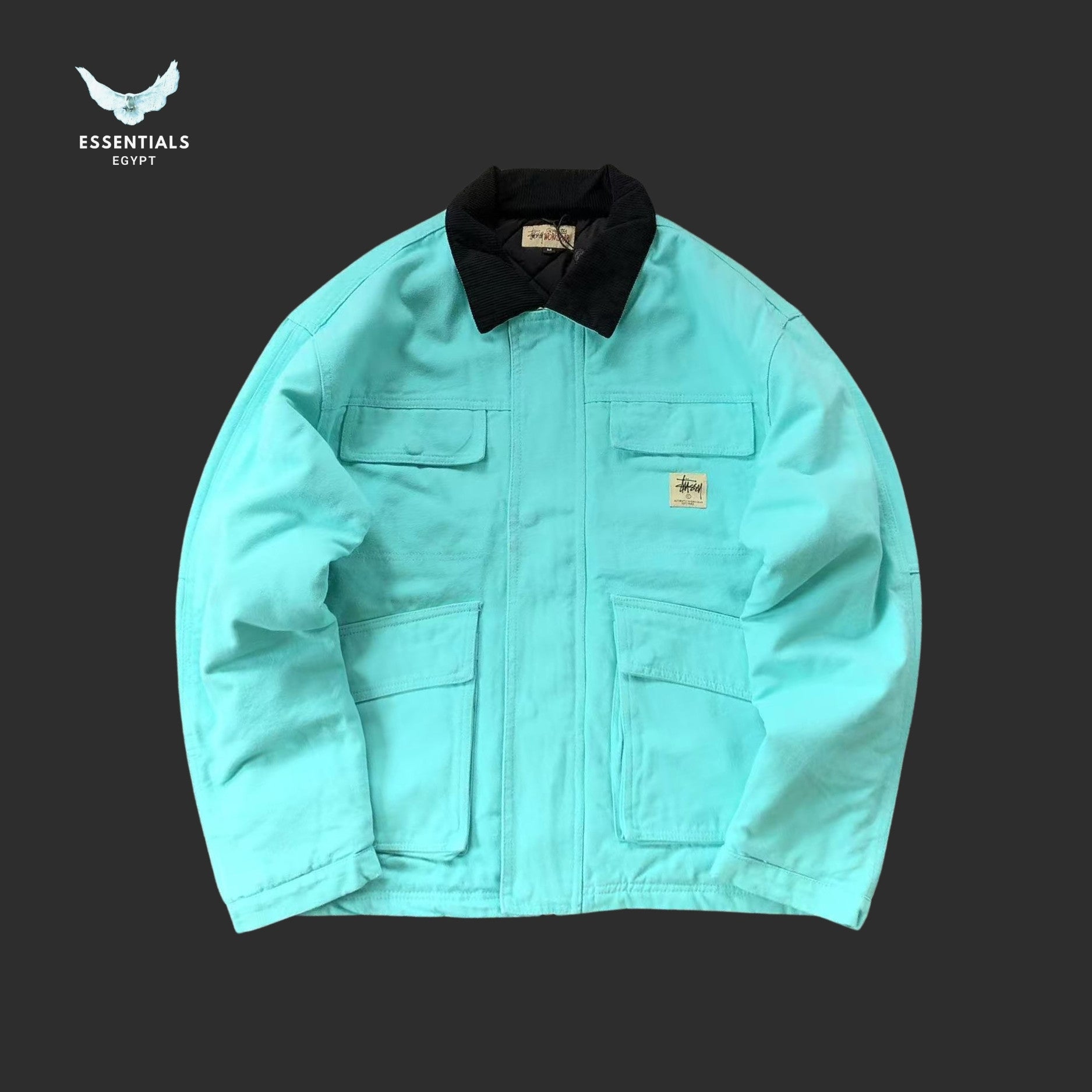Stussy Washed Canvas Shop Work Jacket
