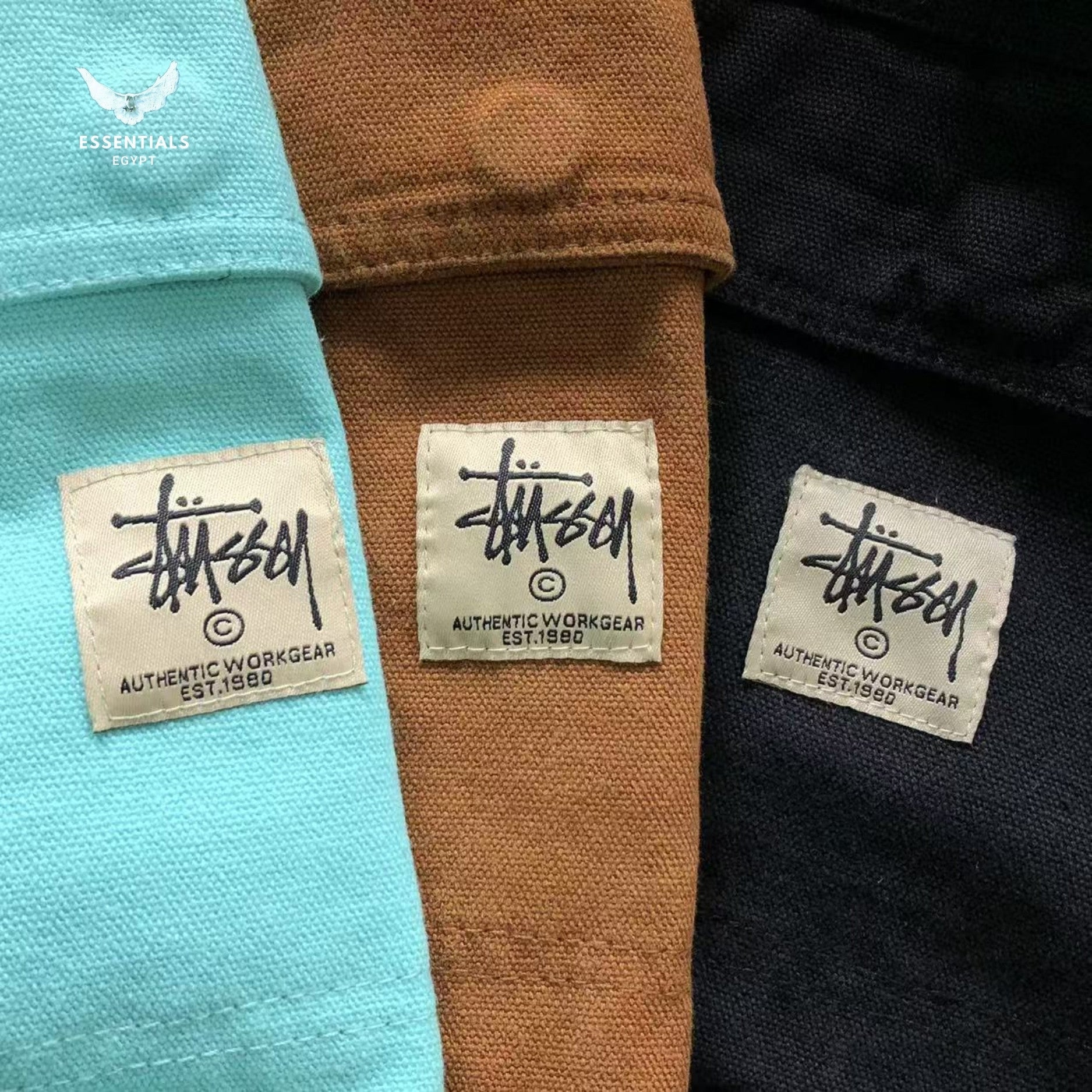 Stussy Washed Canvas Shop Work Jacket