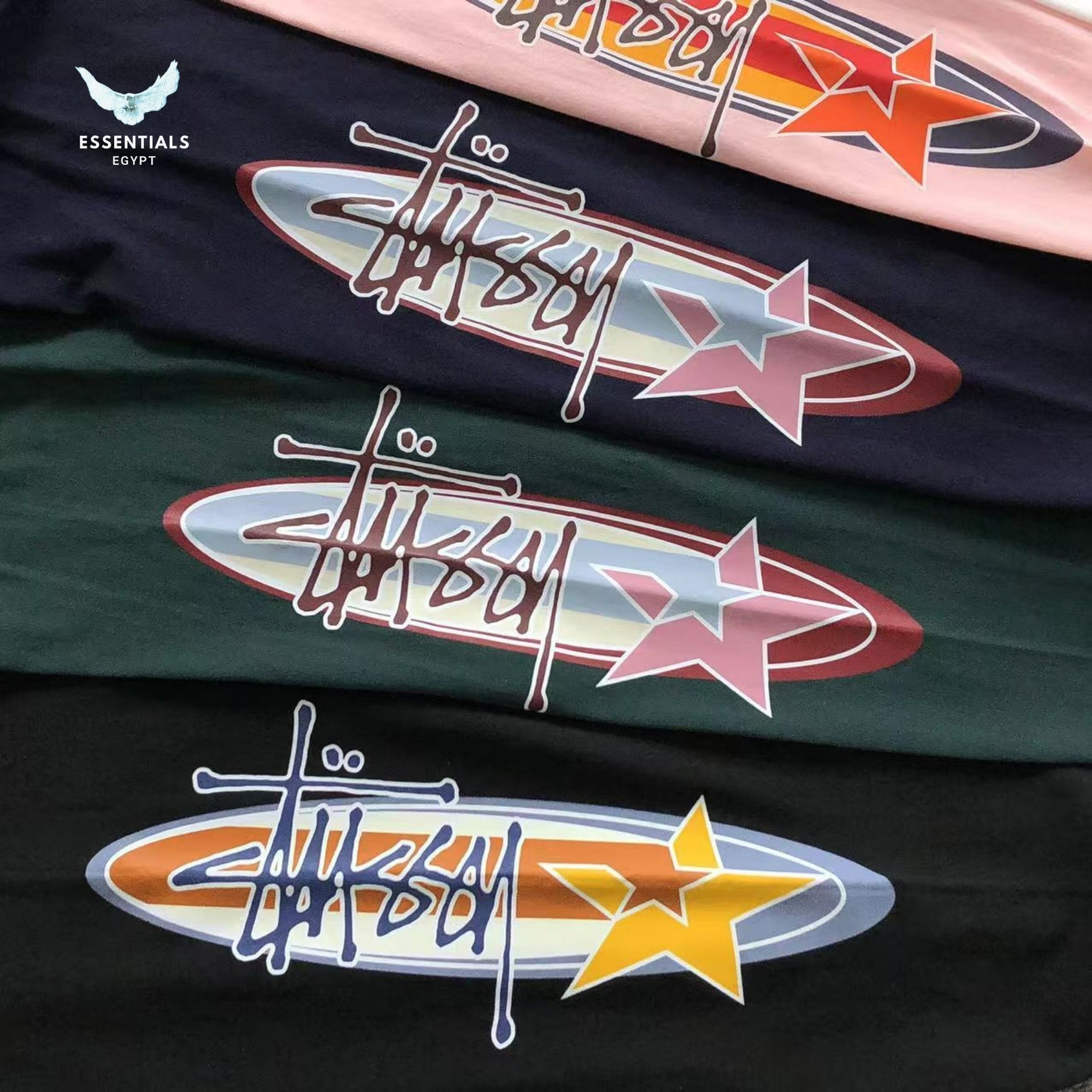 Stussy Men’s Two Star Pigment Dyed Sweatshirt