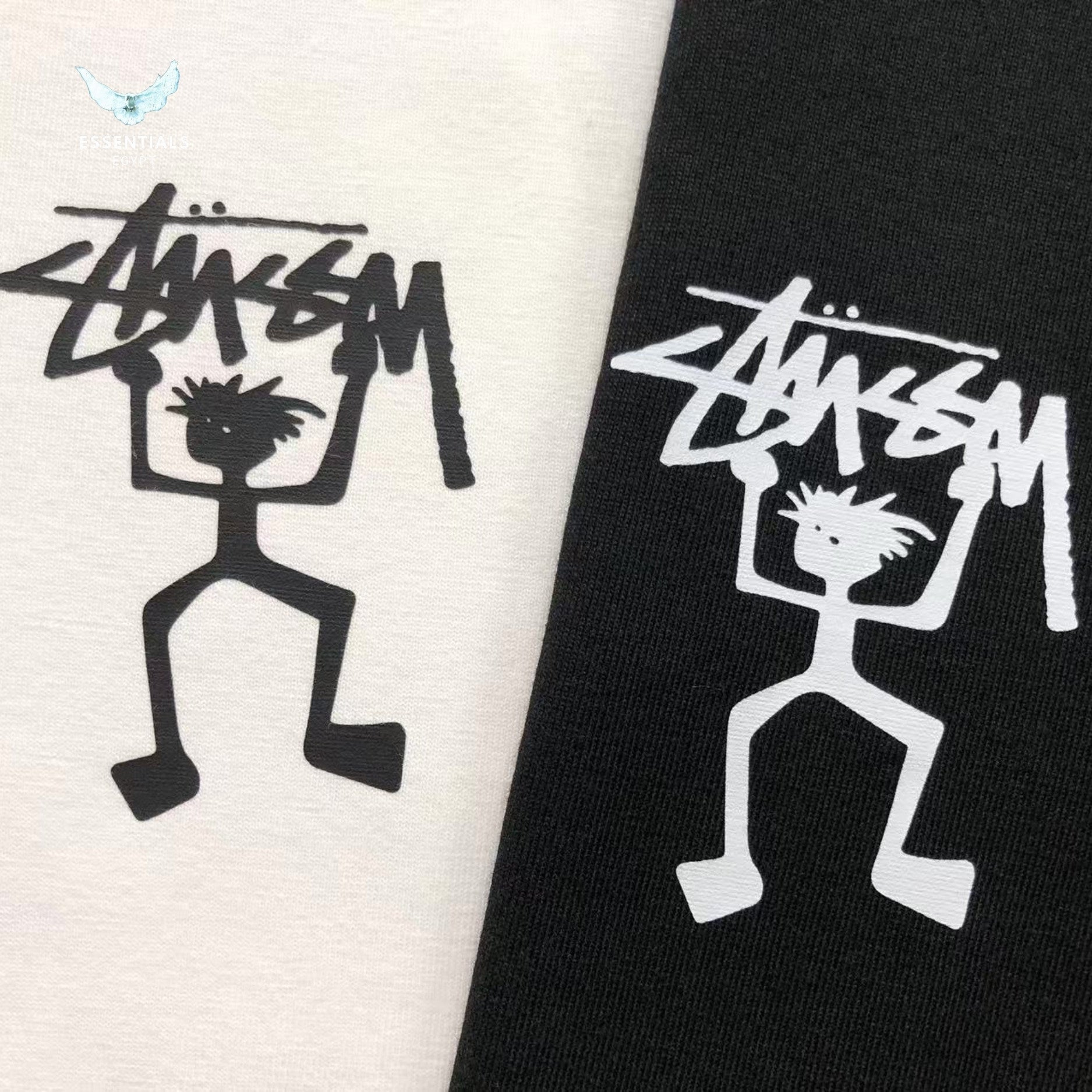 Stussy Vintage 90s Tribe Man Sweatshirt