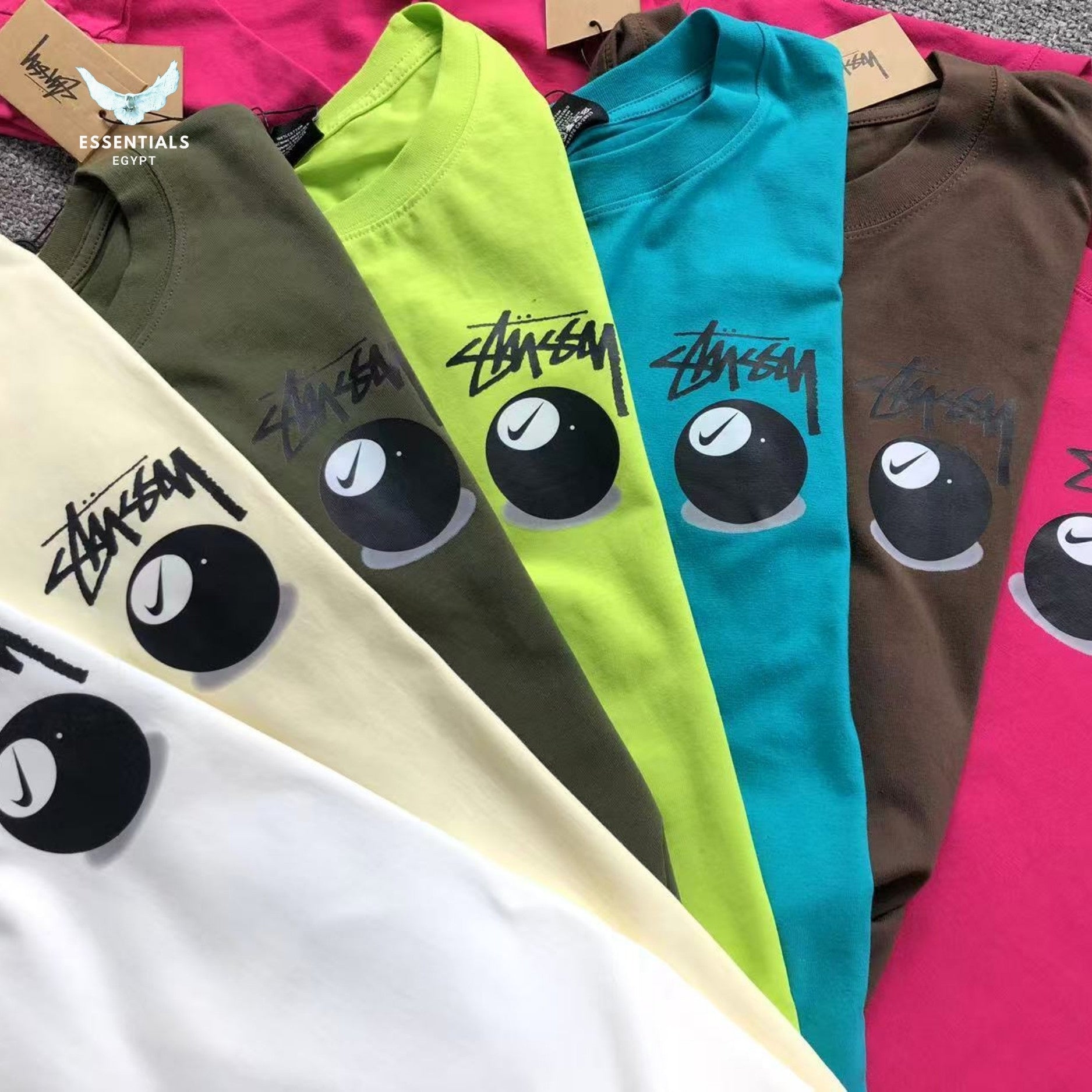 Stussy x Nike 8 Ball Crewneck Sweatshirt