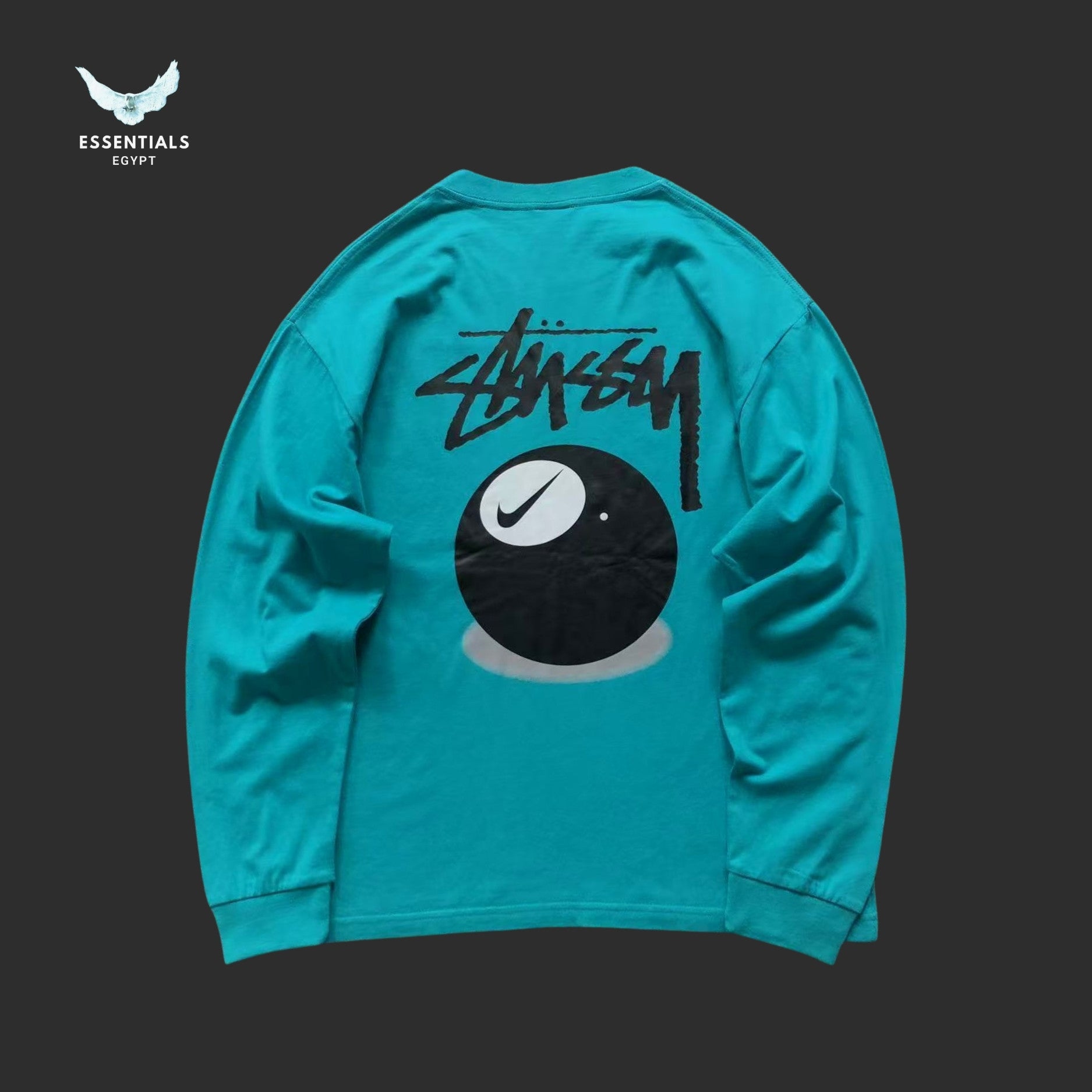 Stussy x Nike 8 Ball Crewneck Sweatshirt