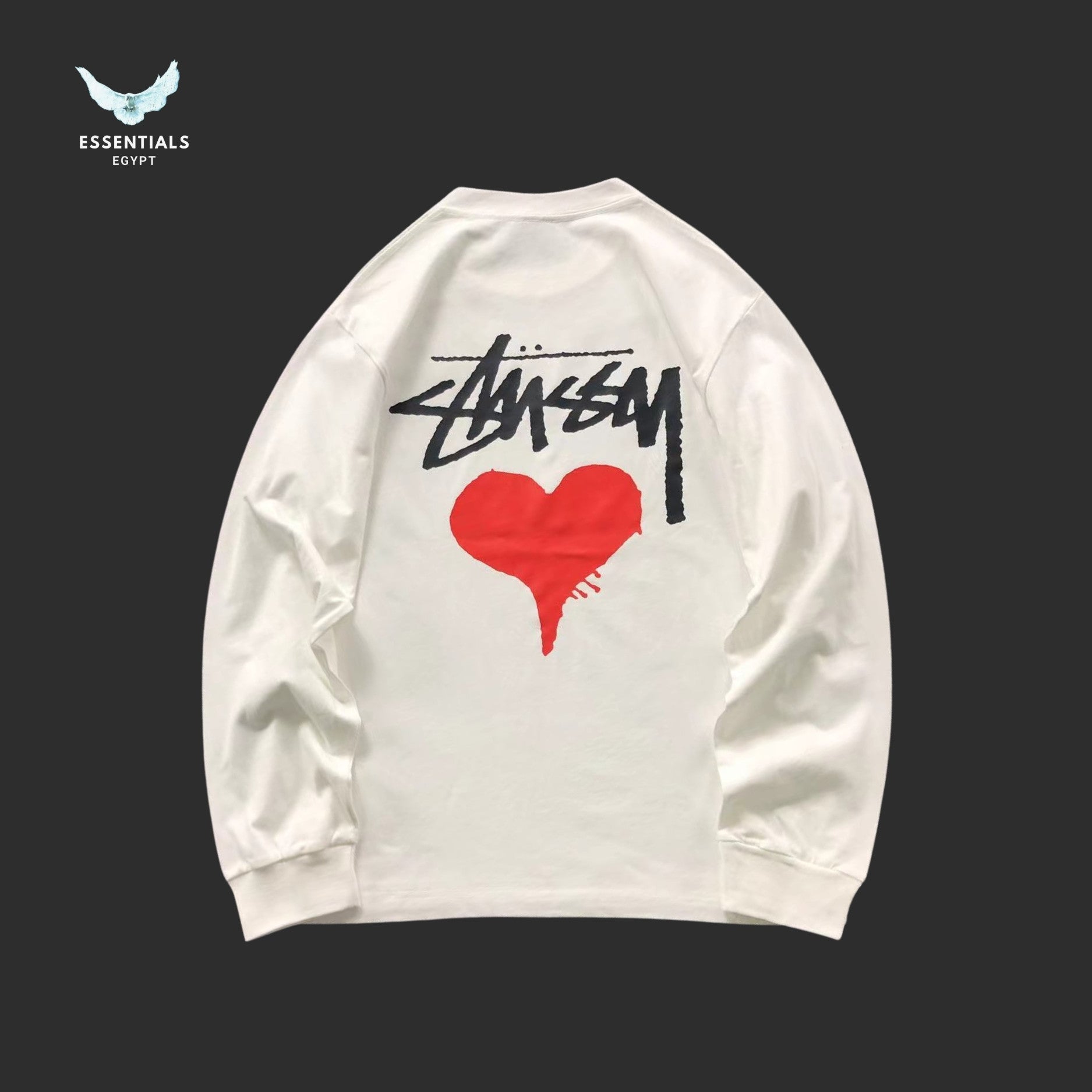 Stussy Stock Heart Sweatshirt