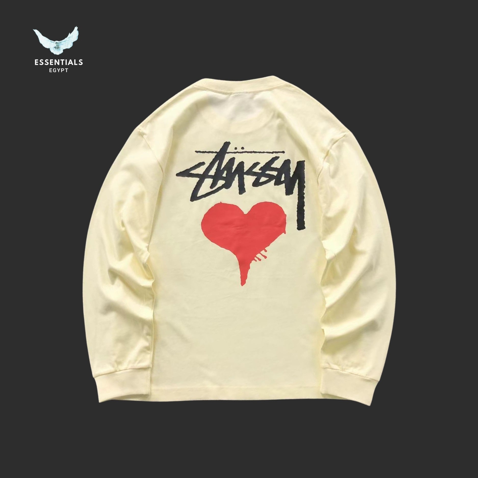 Stussy Stock Heart Sweatshirt