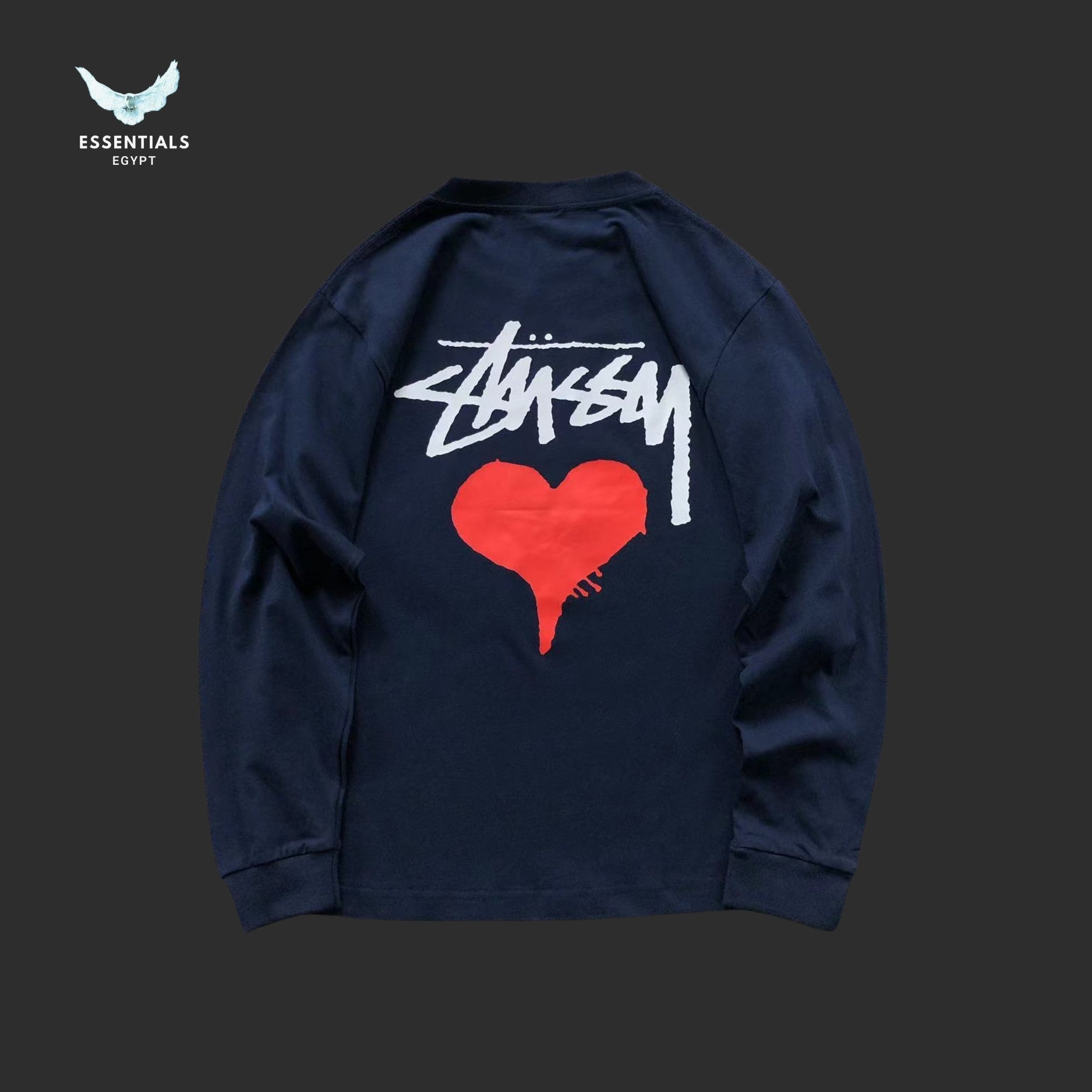 Stussy Stock Heart Sweatshirt