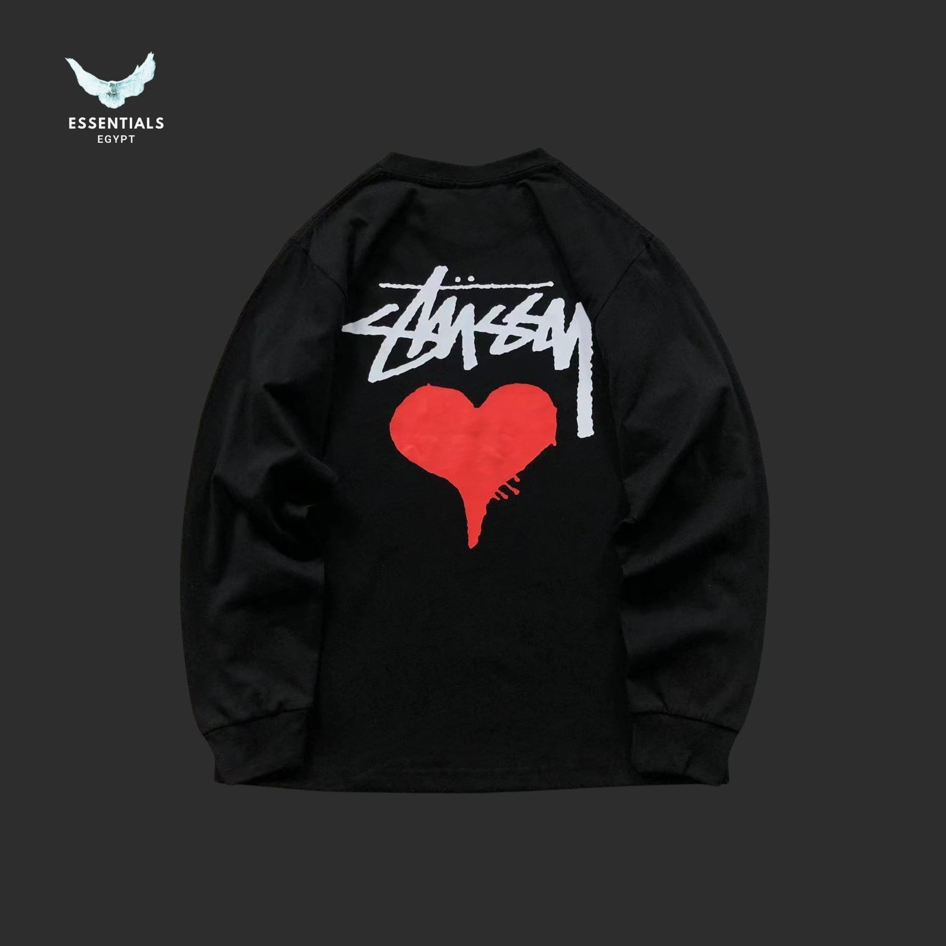 Stussy Stock Heart Sweatshirt