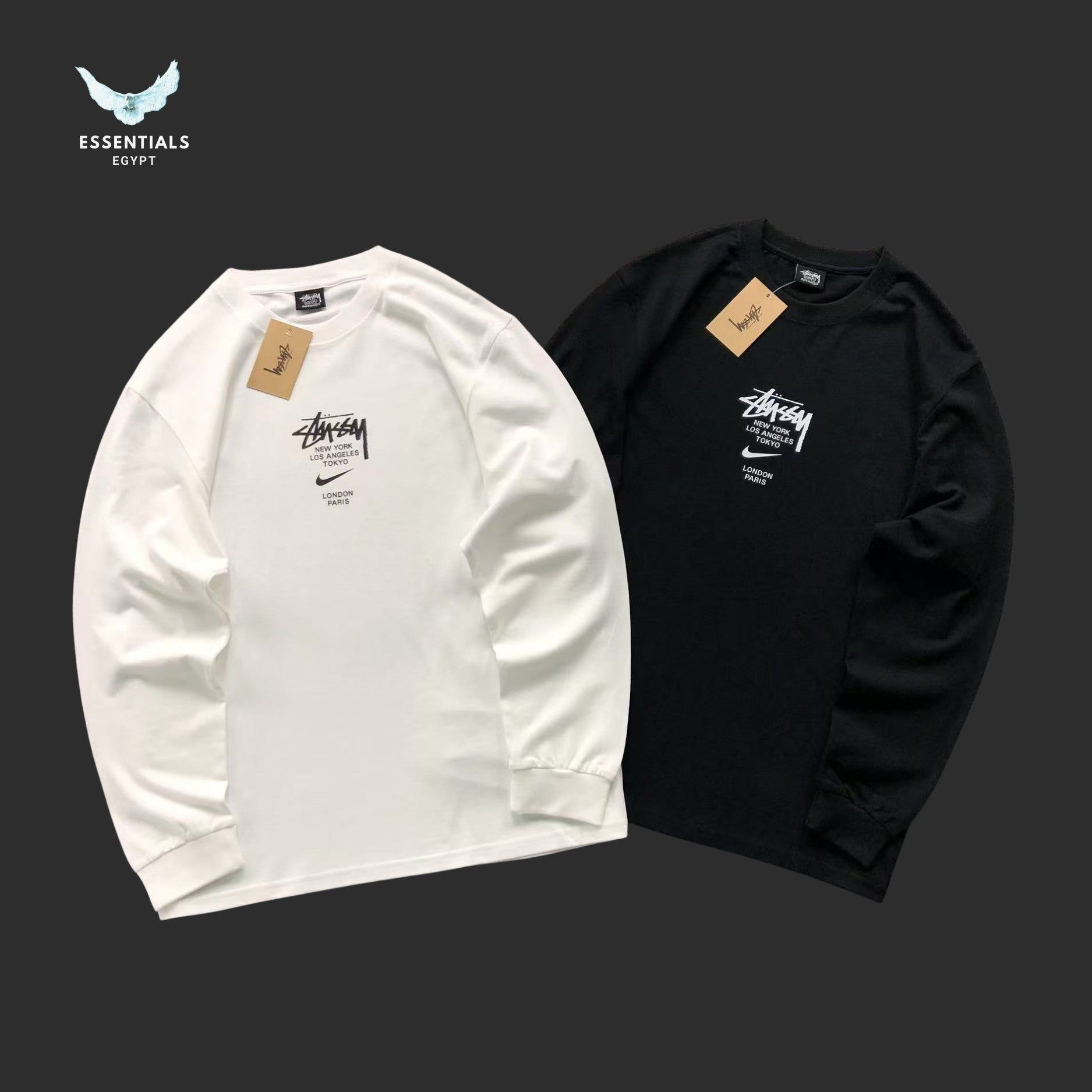 Stussy x Nike International Long Sleeve Tee Sweatshirt Egypt