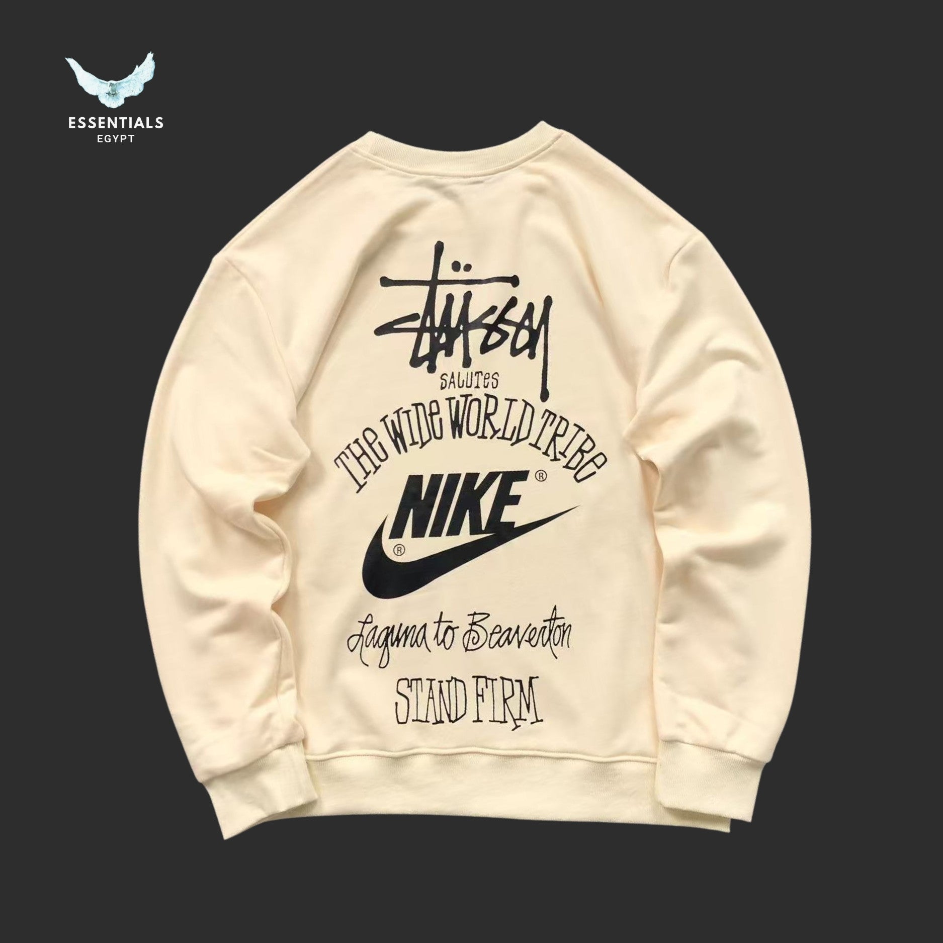 Stussy x Nike Wide World Tribe Sweatshirt Egypt | Essentials EG