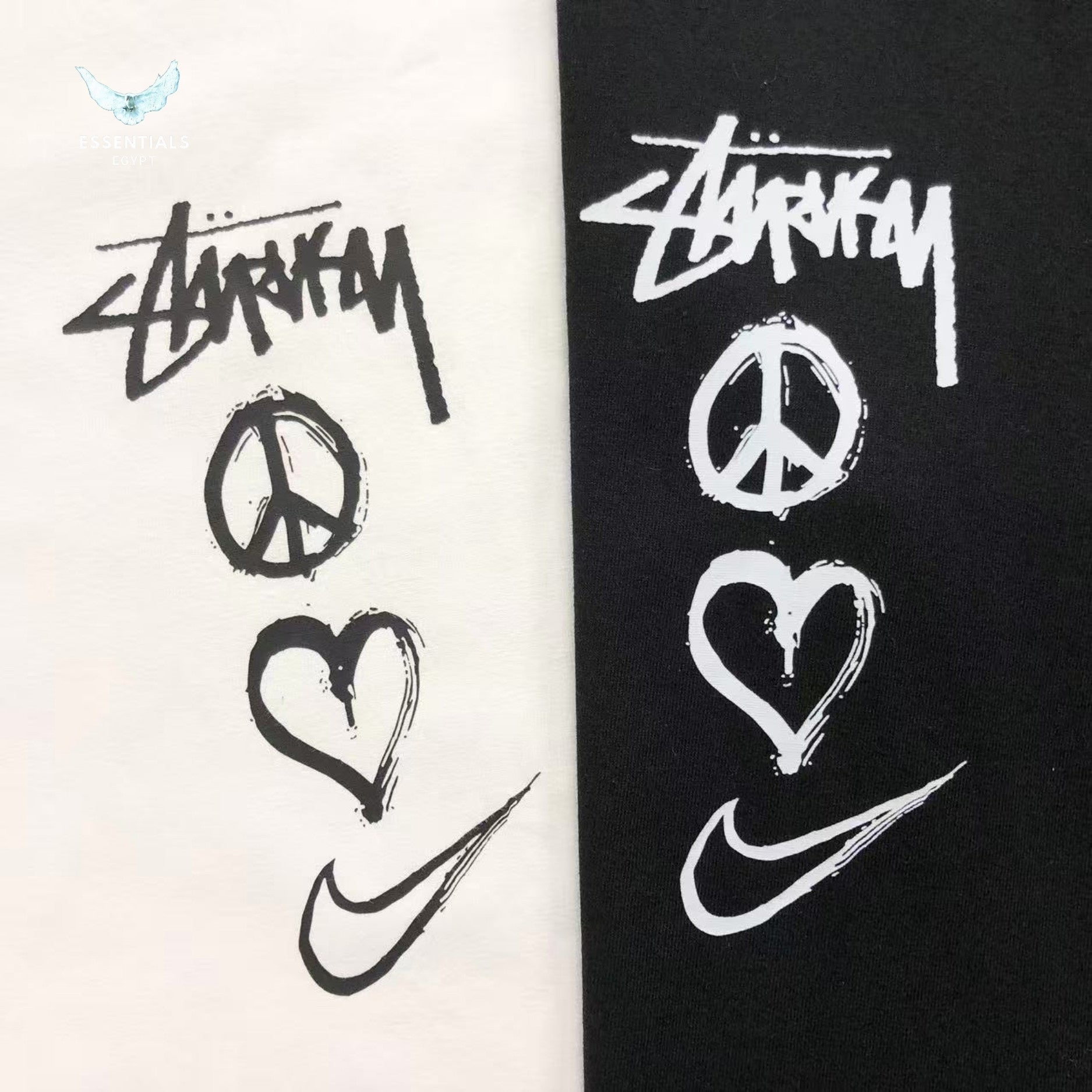 Stussy x Nike Peace Love Swoosh Sweatshirt