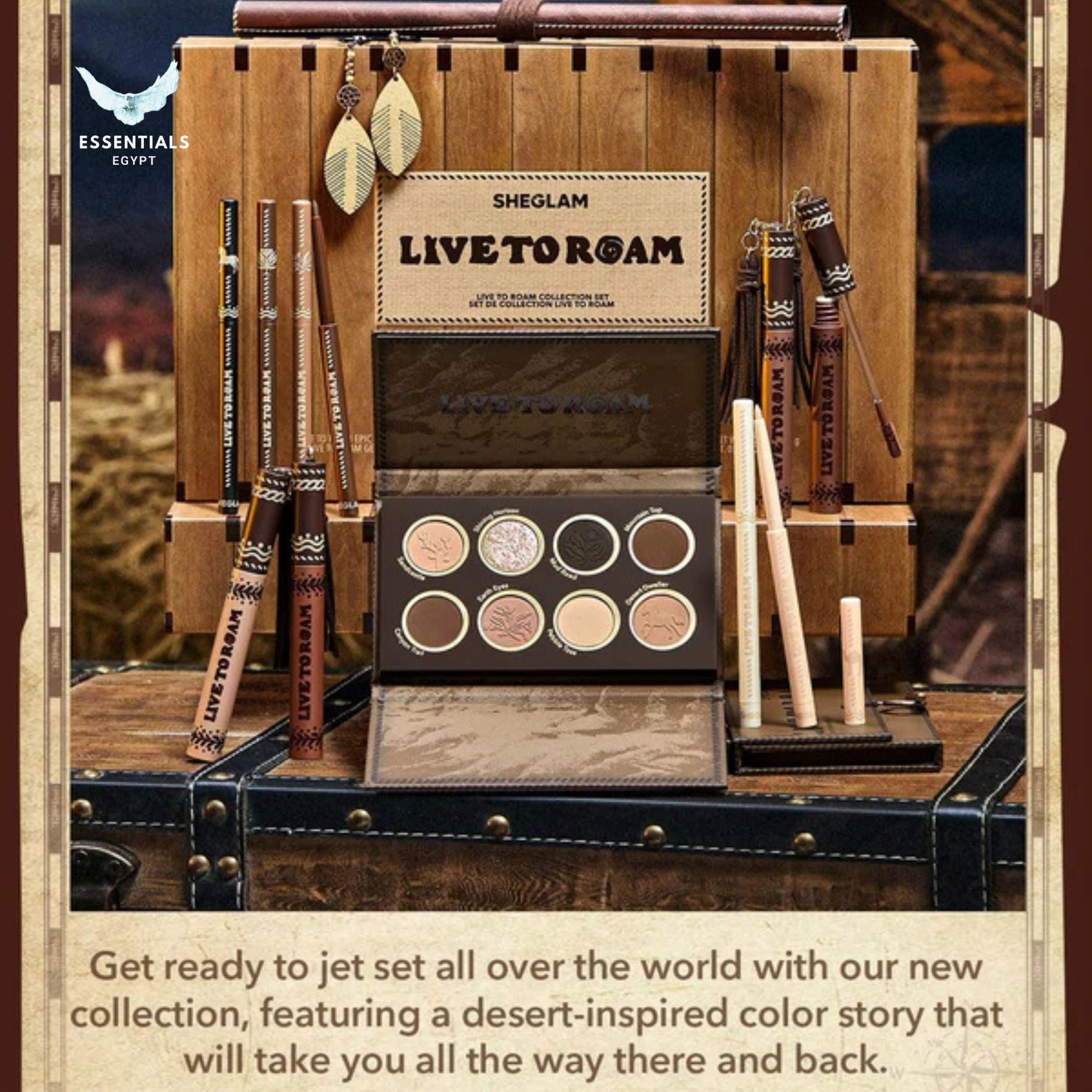 SheGlam eyeshadow palette from Essentials EG Egypt
