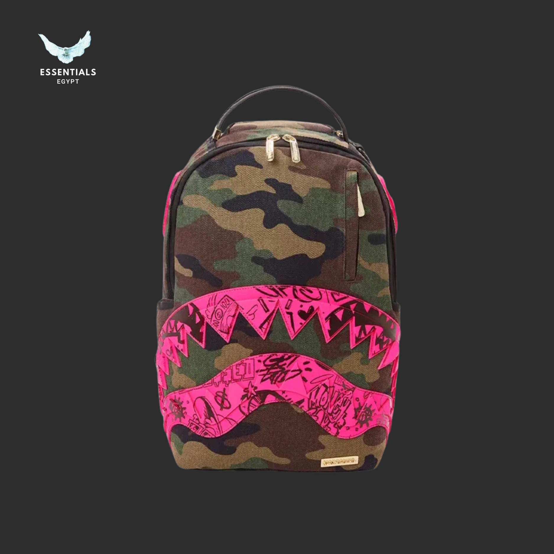 Sprayground Backpack CAMOPINK DLX BACKPACK Green