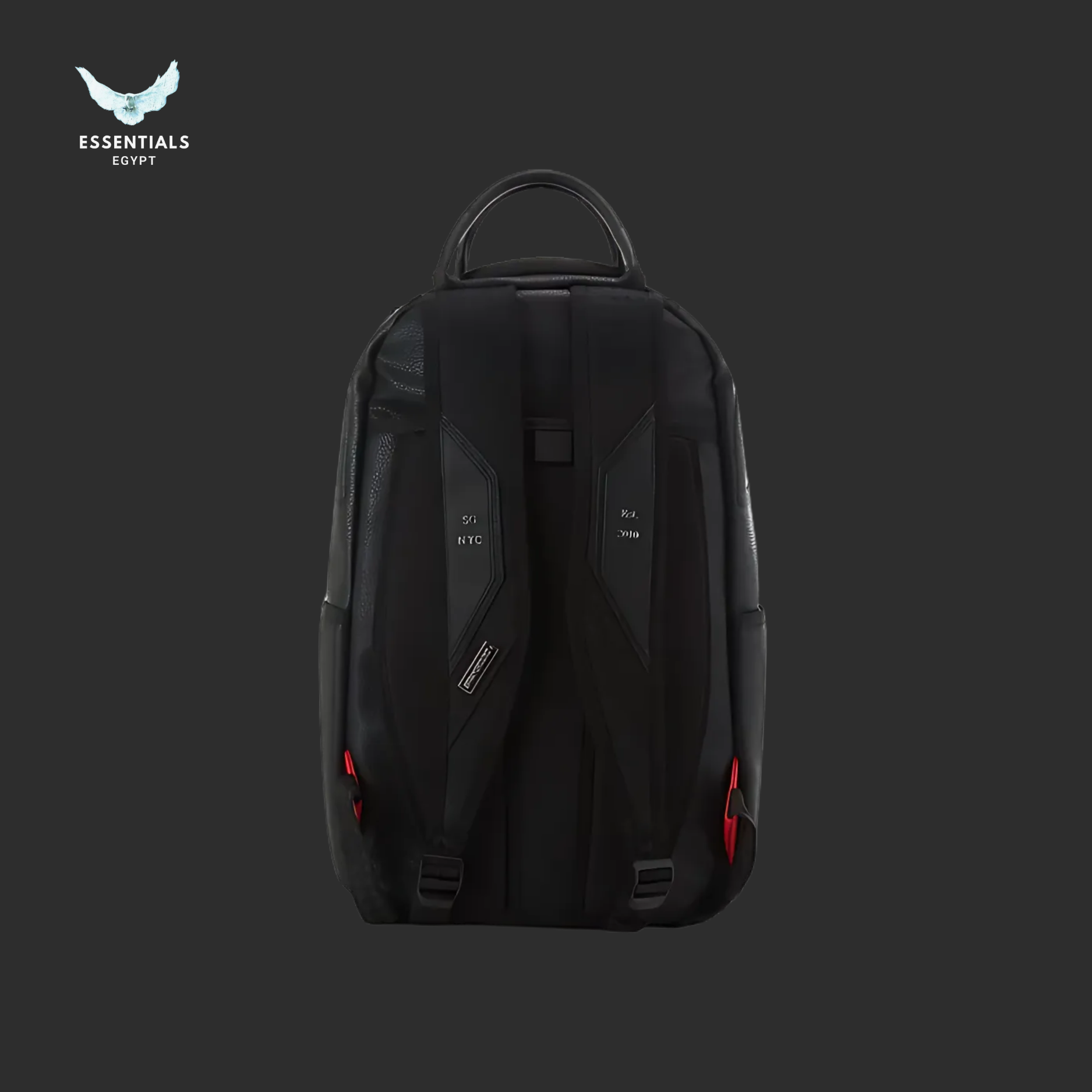 Sprayground Backpack – Blackout Luxe Leather