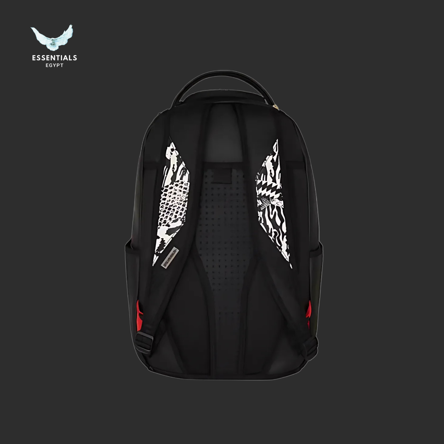 Sprayground Backpack – Black White Jungle Shark
