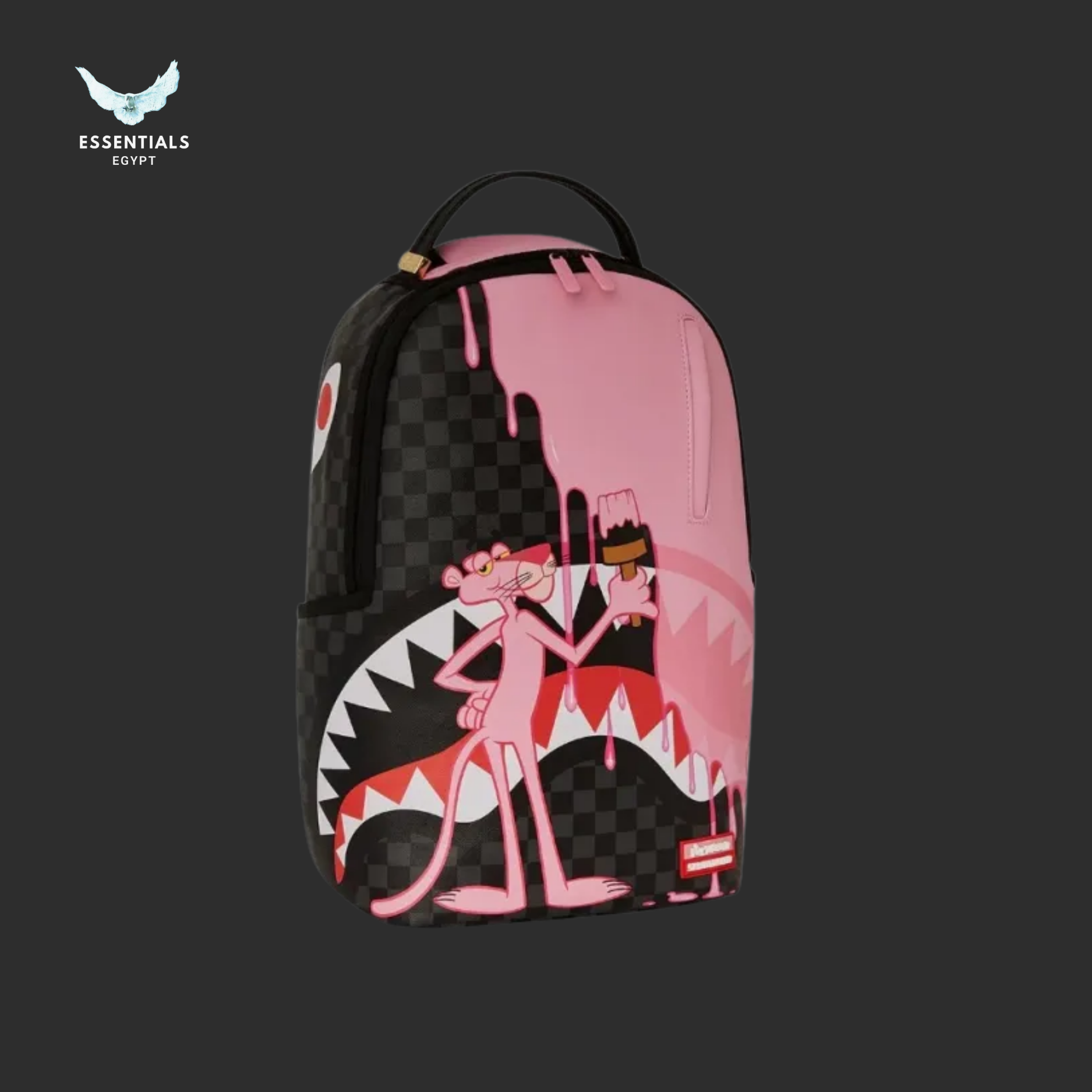 Sprayground Backpack – Pink Panther Shark