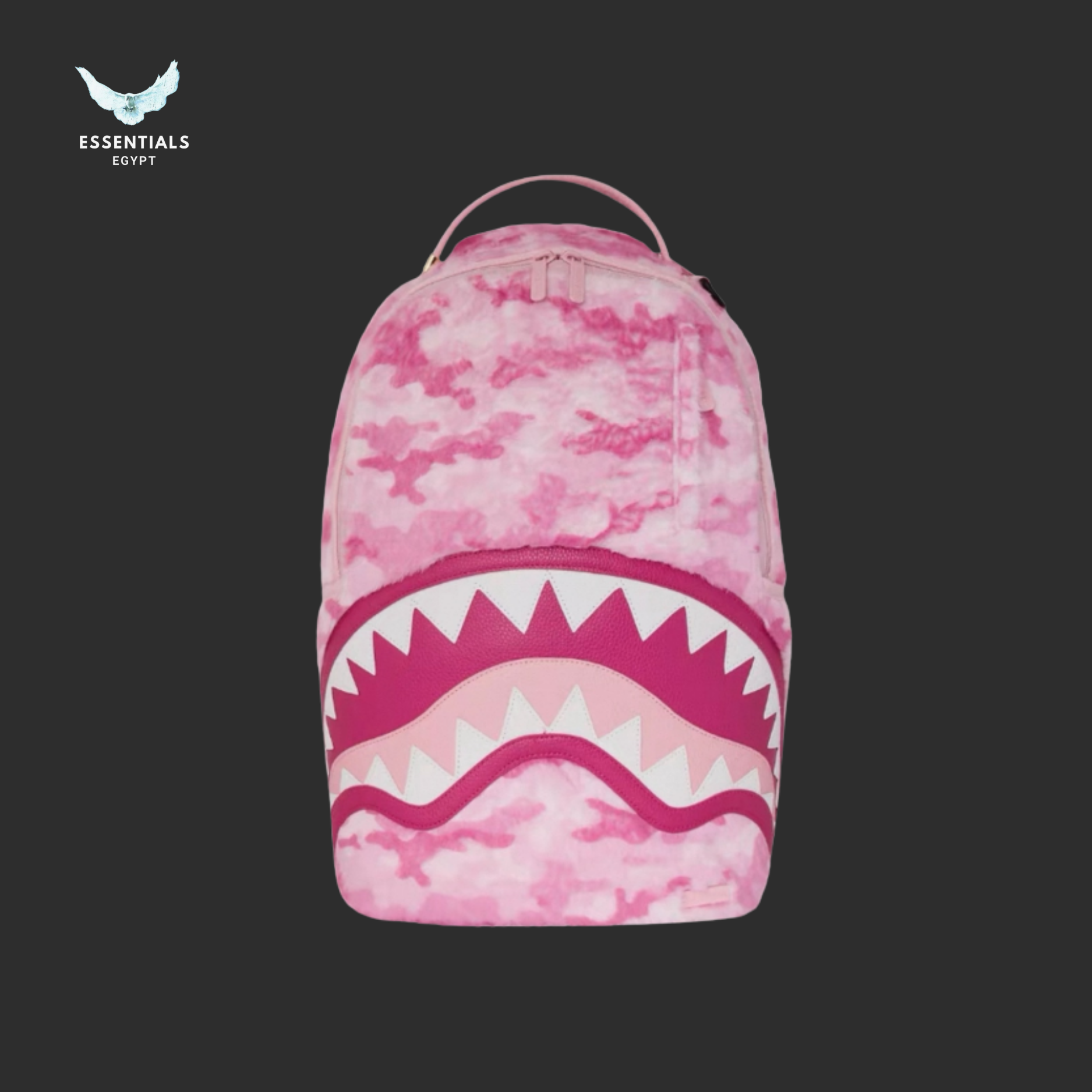 Sprayground Backpack – Pink Camo Shark