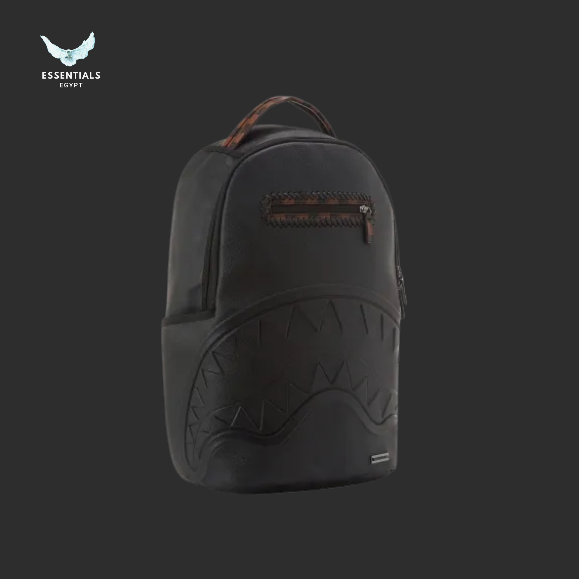 Sprayground Backpack – Black Stealth Shark