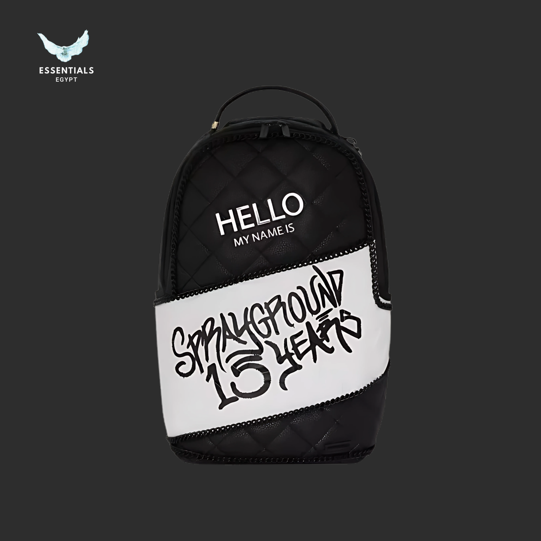 Sprayground Backpack – Hello My Name Is Sprayground - ESSENTIALS EGYPT
