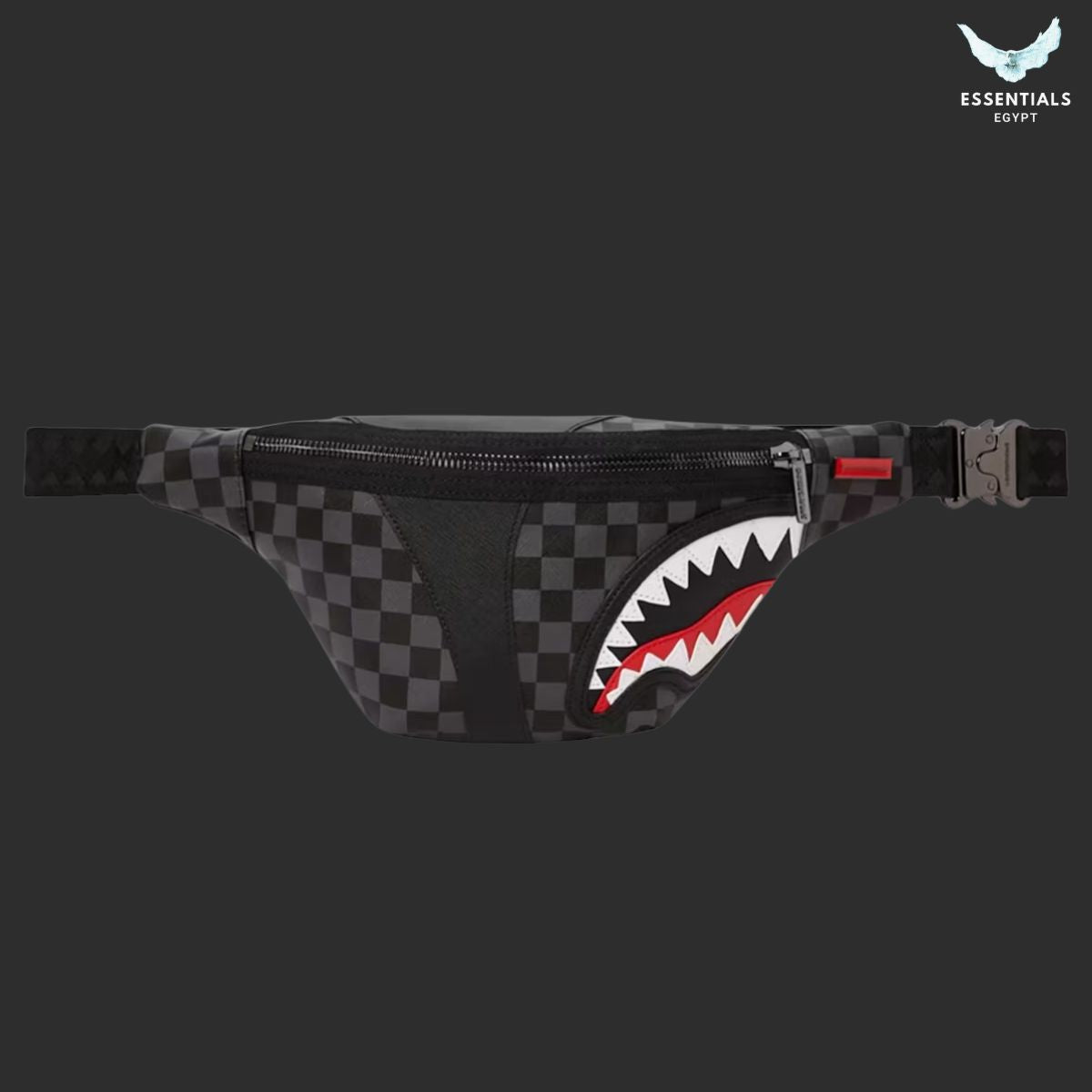Sprayground Drip Check Shark Savvy Crossbody