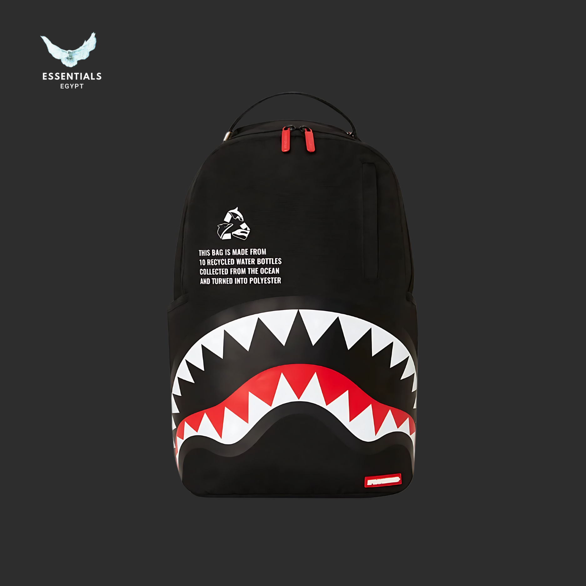 Sprayground Shark Backpack 'Made From 10 Recycled Water Bottles