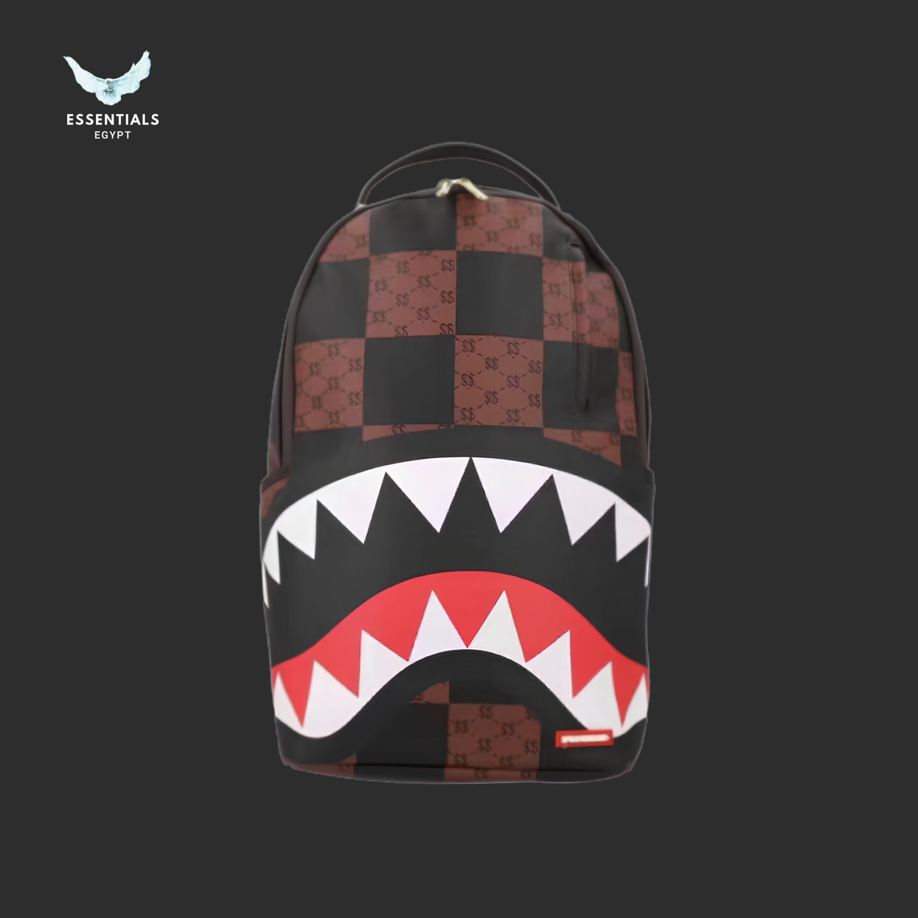 Sprayground Backpack — with Dollar Sign Monogram