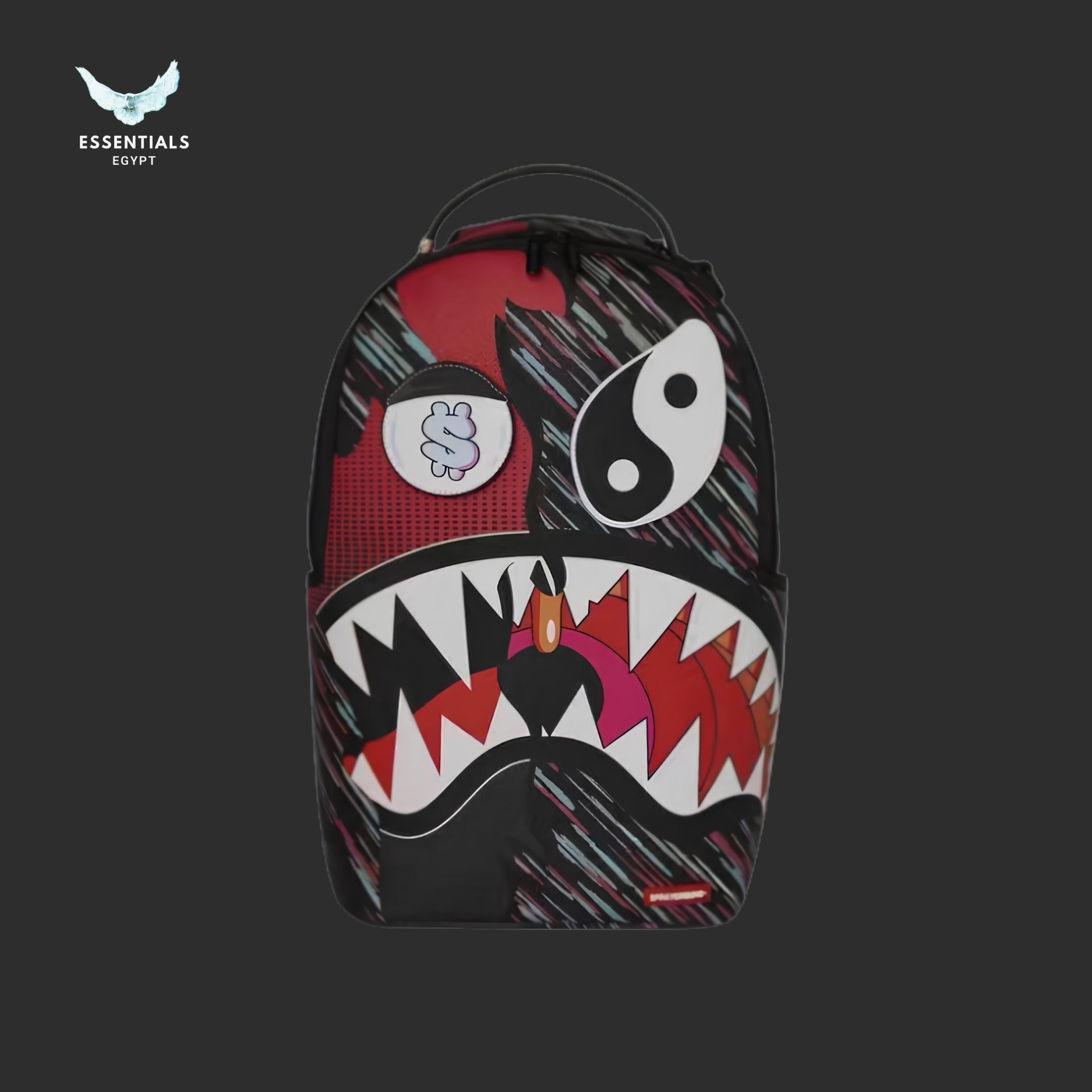 Sprayground Backpack — with Yin Yang Detail