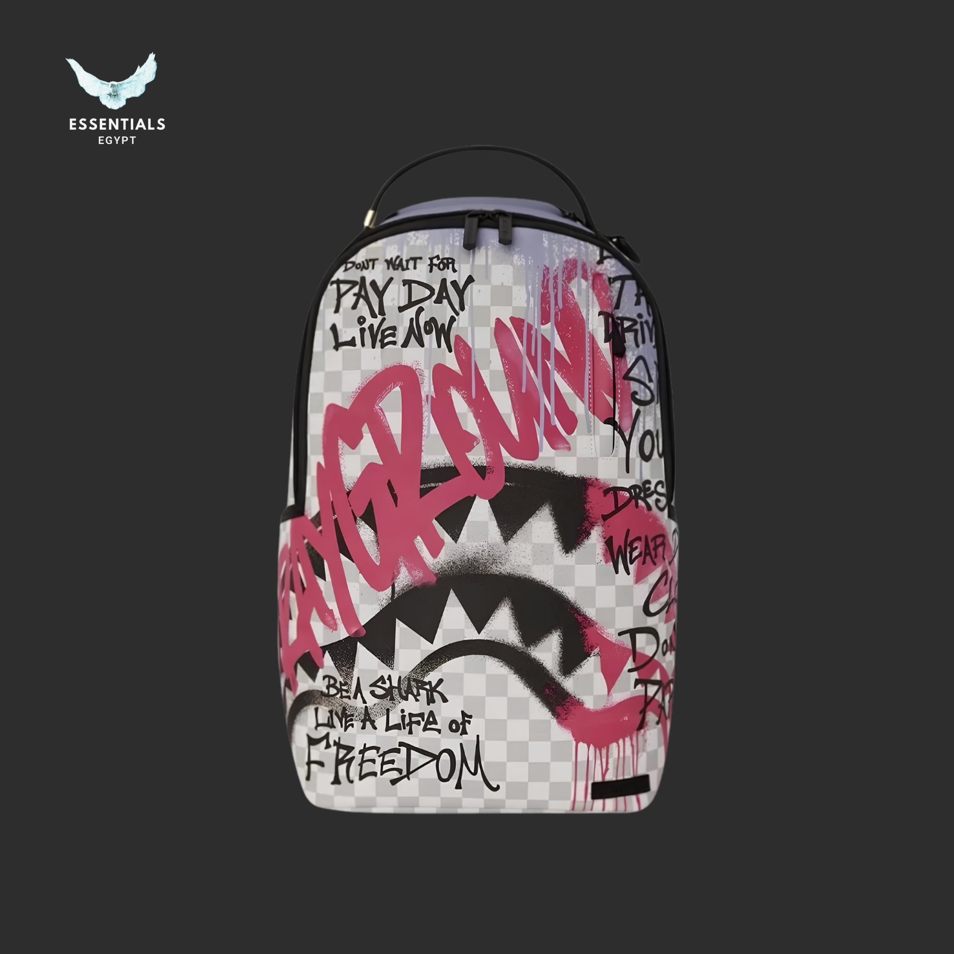 Sprayground Graffiti Shark Backpack