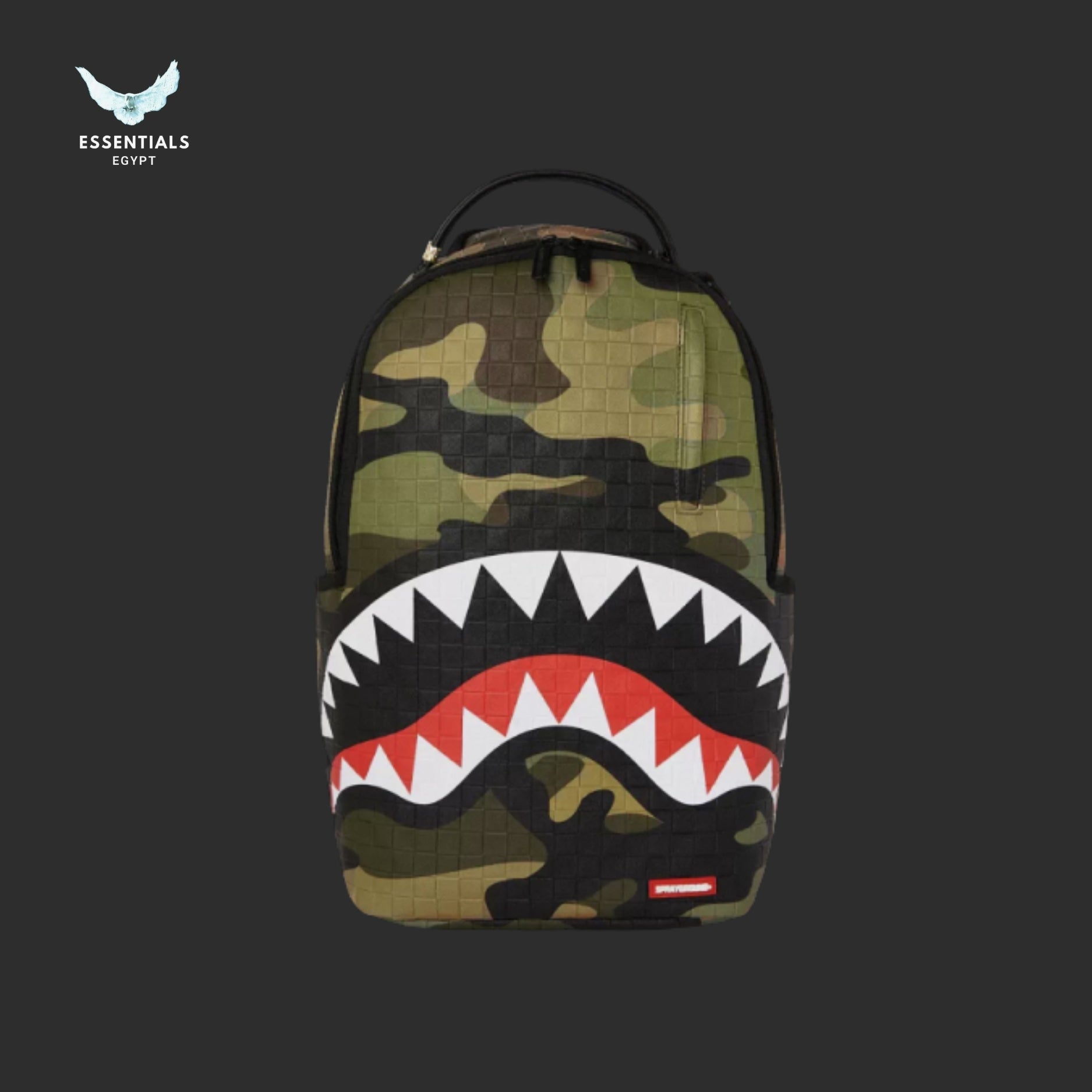 Sprayground Green Camo Backpack