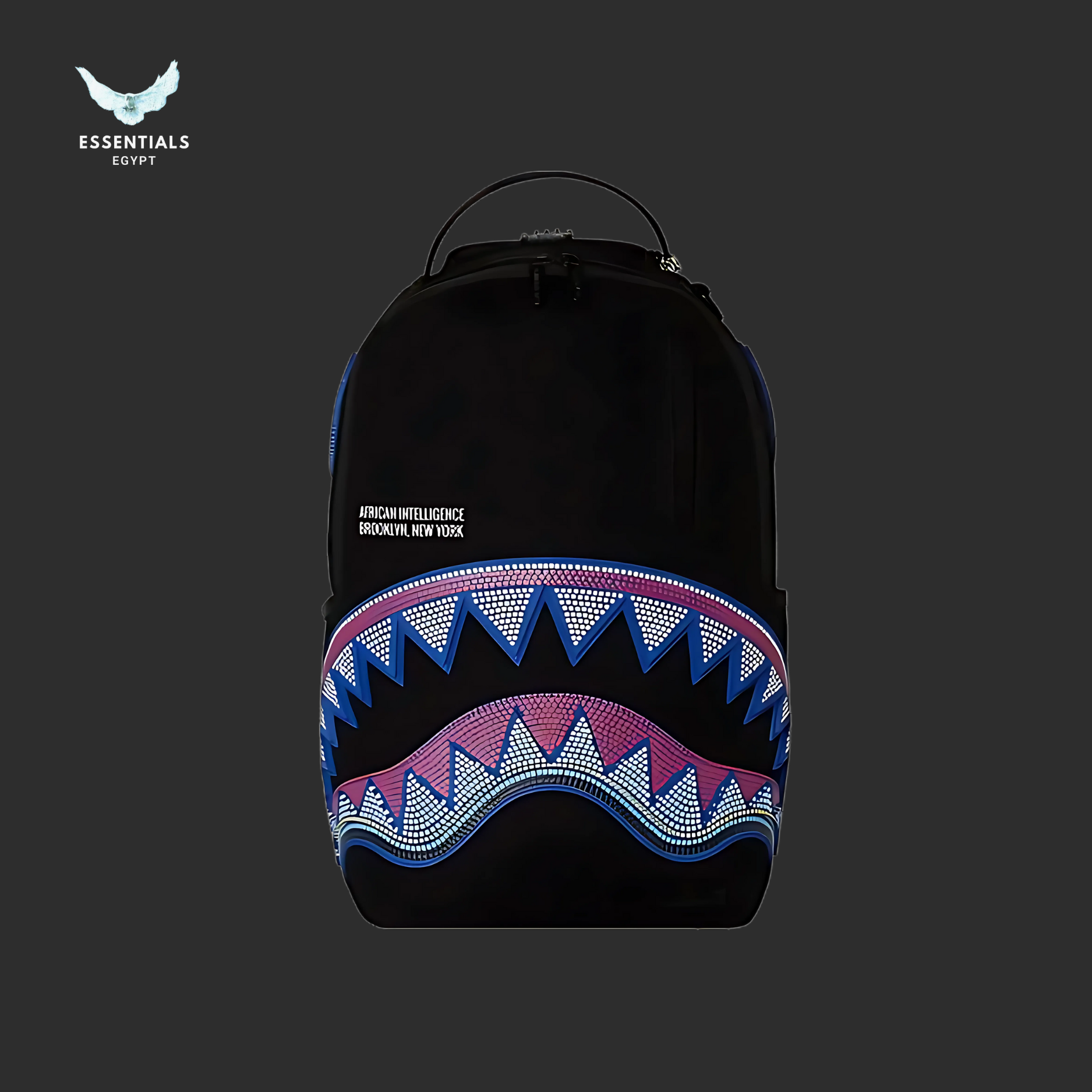 Sprayground Backpack – Neon Wave Shark - ESSENTIALS EGYPT