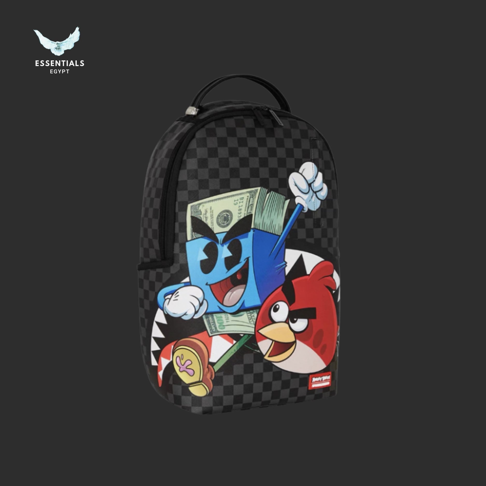 Sprayground x Angry Birds Backpack — Money Stack & Red Bird
