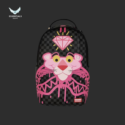 Sprayground Pink Panther Diamond Shark Backpack