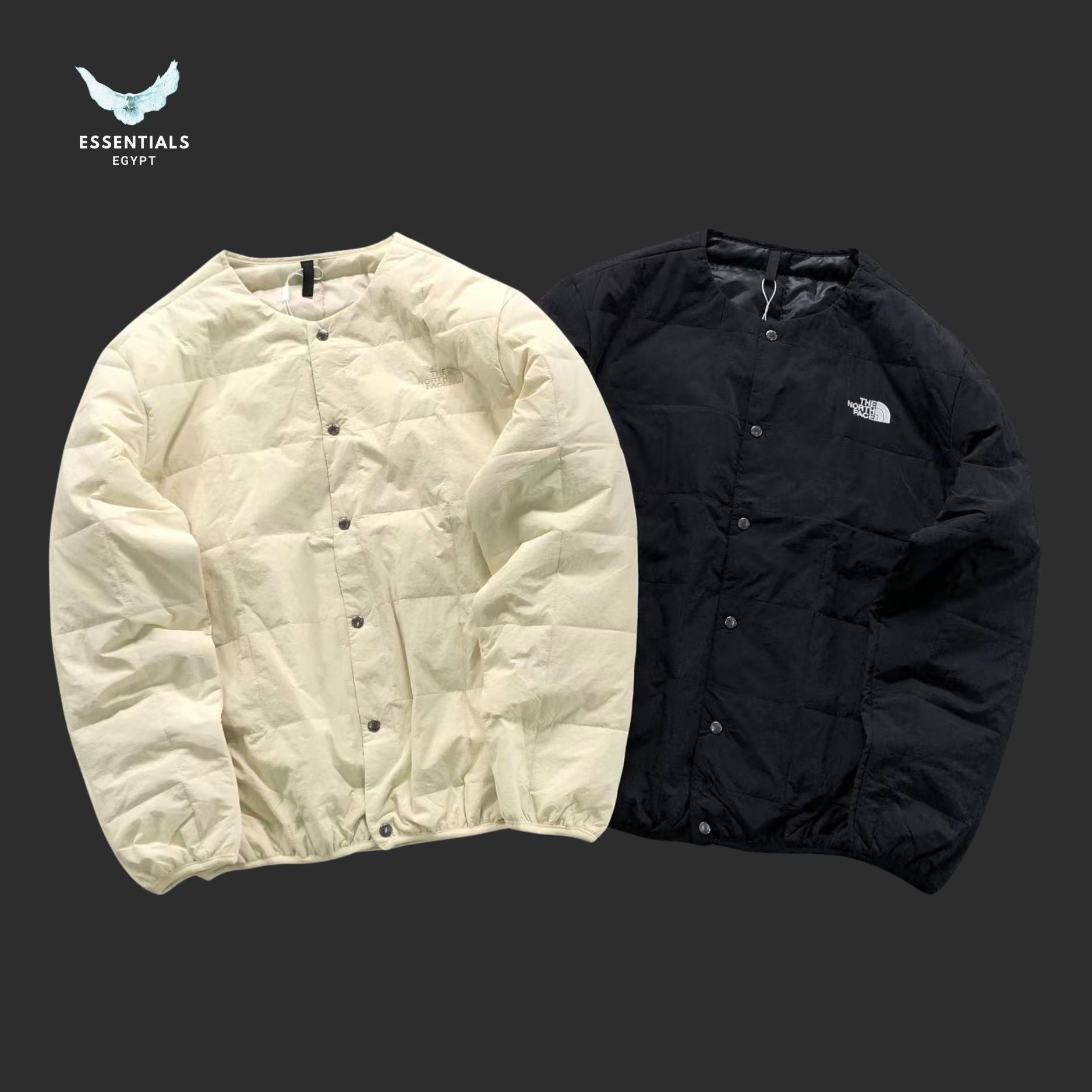 The North Face Puffer Snap Jacket – Classic Quilt - ESSENTIALS EGYPT