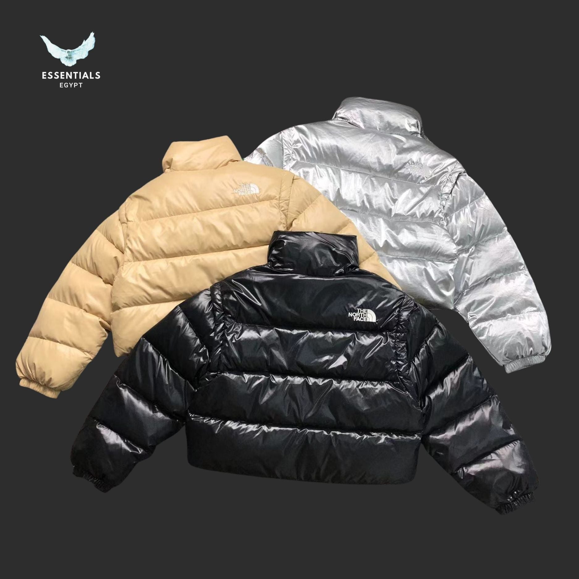 The North Face Short Nuptse Down Jacket - ESSENTIALS EGYPT