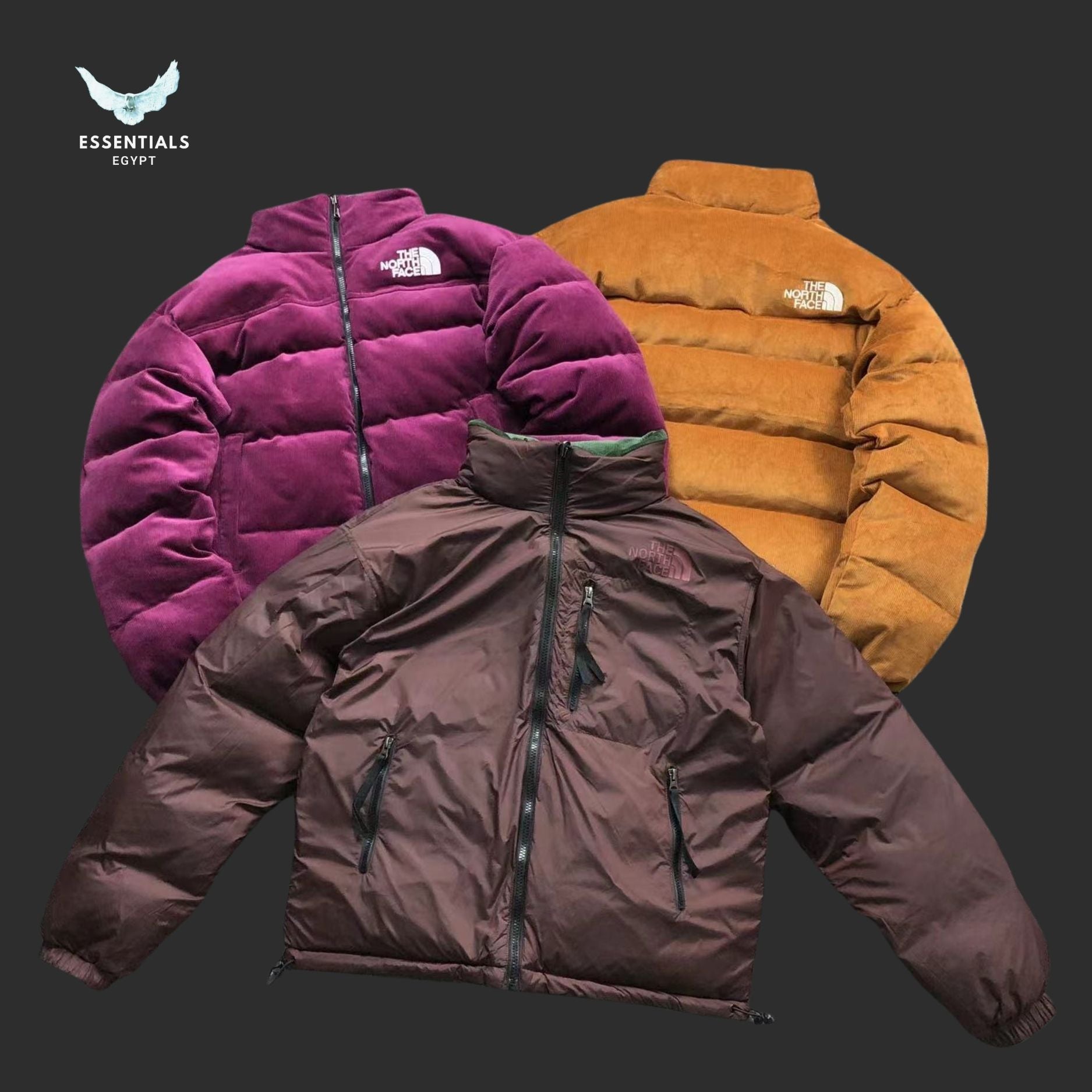 The North Face Reversible Nuptse Down Jacket - ESSENTIALS EGYPT