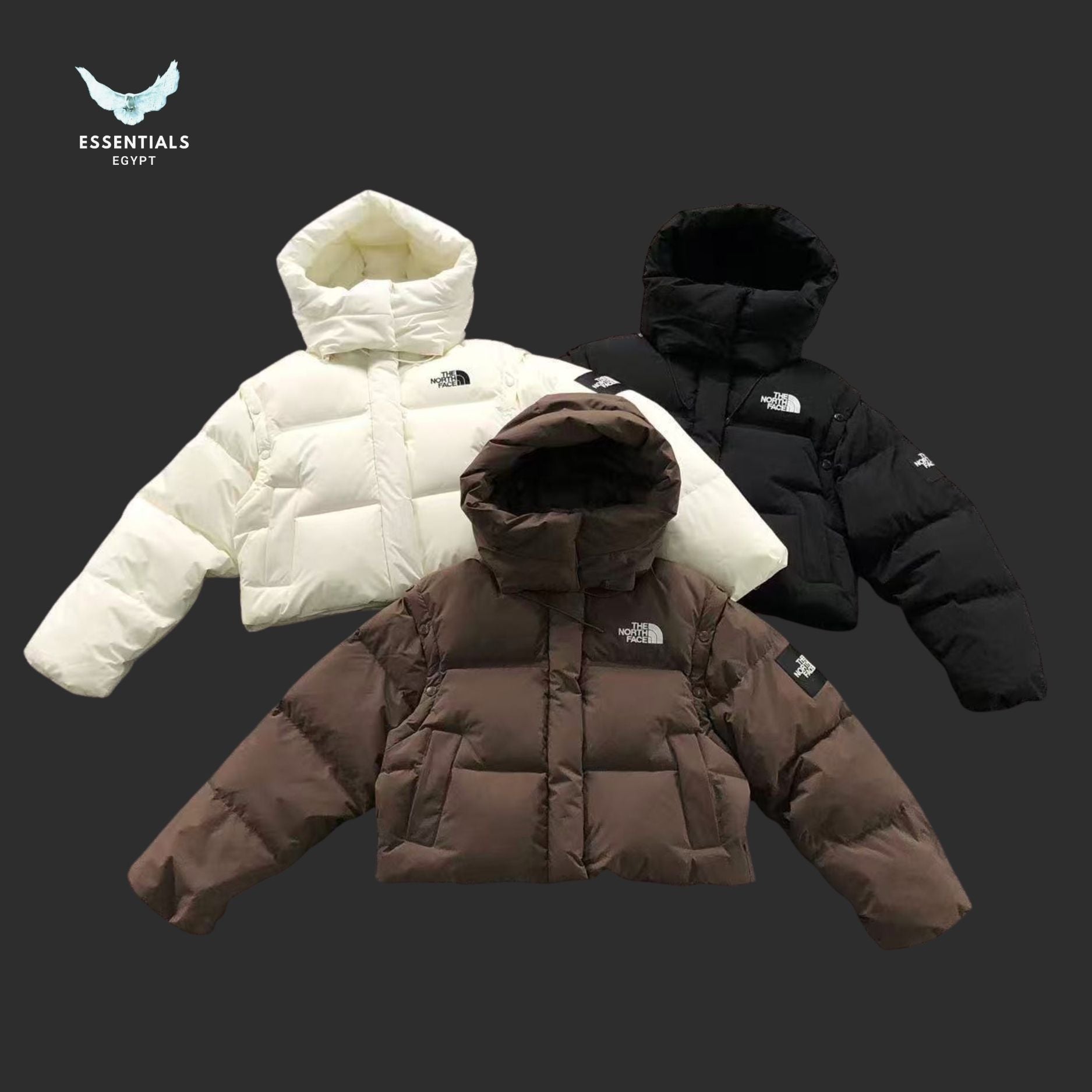 TNF FEMALE STYLE DOWN JACKETS 3108291715 - ESSENTIALS EGYPT