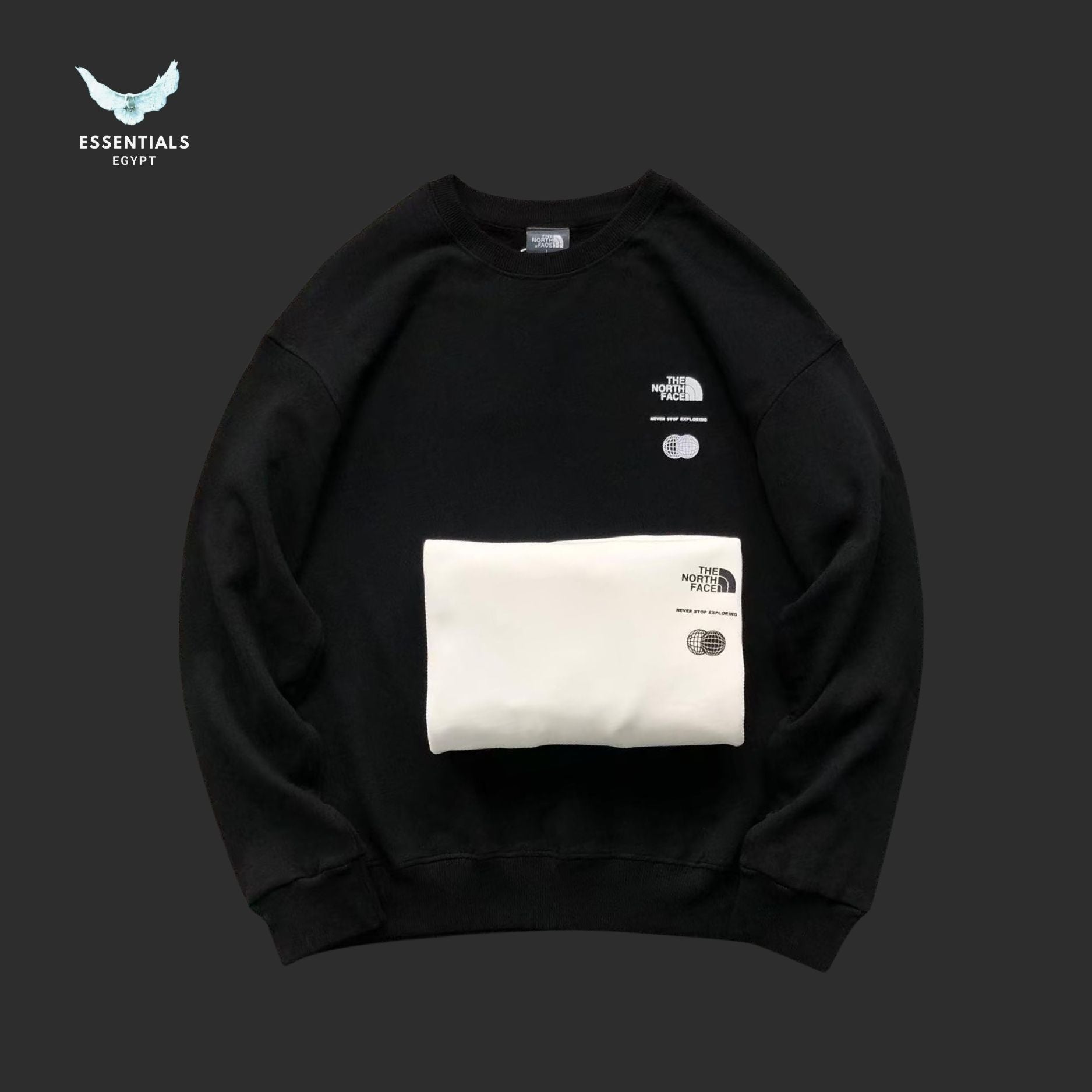 The North Face Graphic Crewneck – Explore Print - ESSENTIALS EGYPT