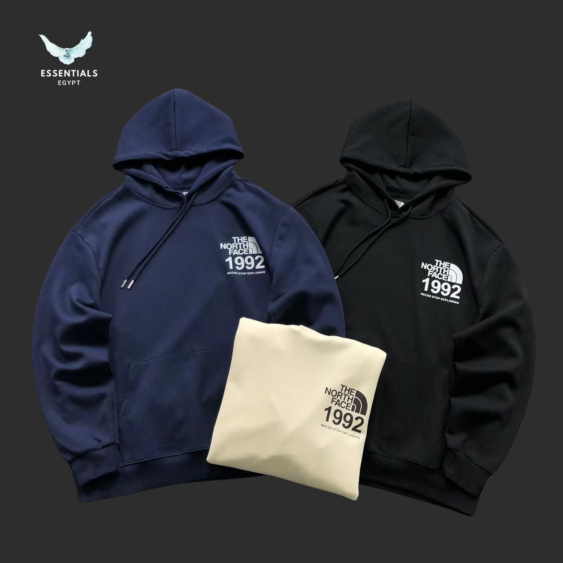 THE NORTH FACE 1992 パーカー ブラック The North Face 1992 Hoodie Egypt | Essentials EG
