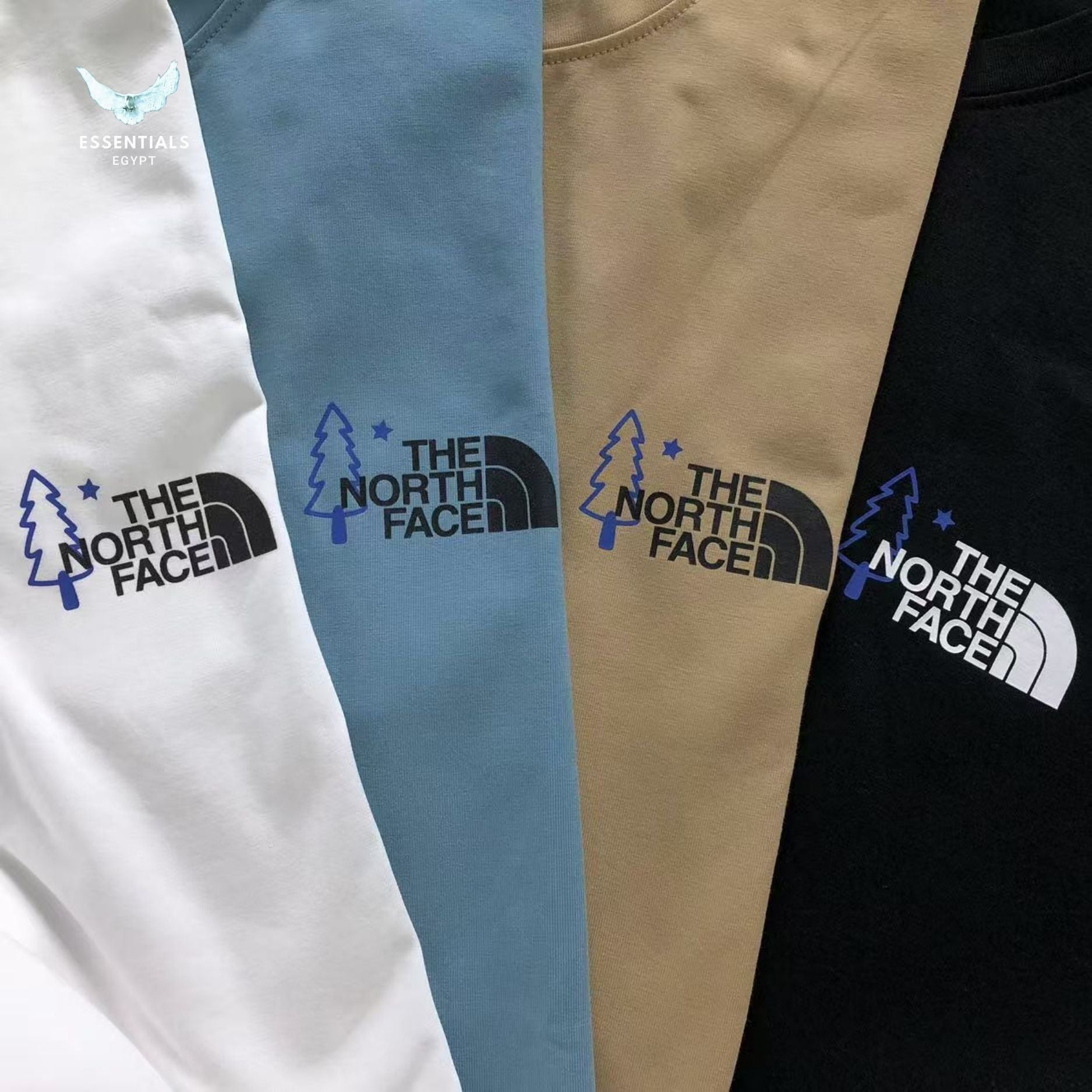 The North Face Long Sleeve Tee – Mini Mountain Logo - ESSENTIALS EGYPT