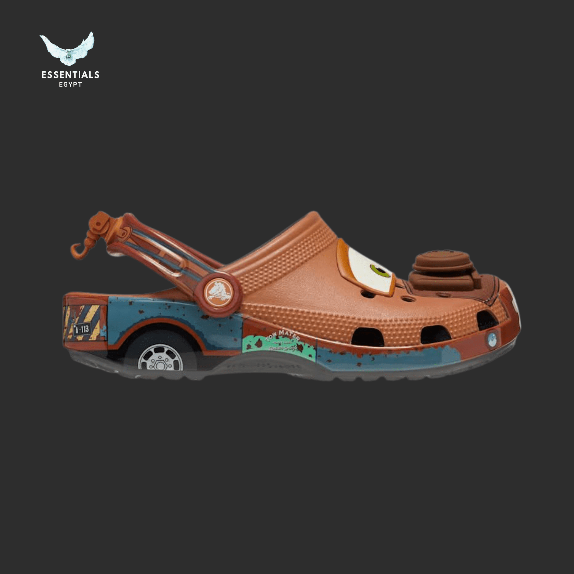 Tow Mater Crocs – Disney Pixar Cars - ESSENTIALS EGYPT