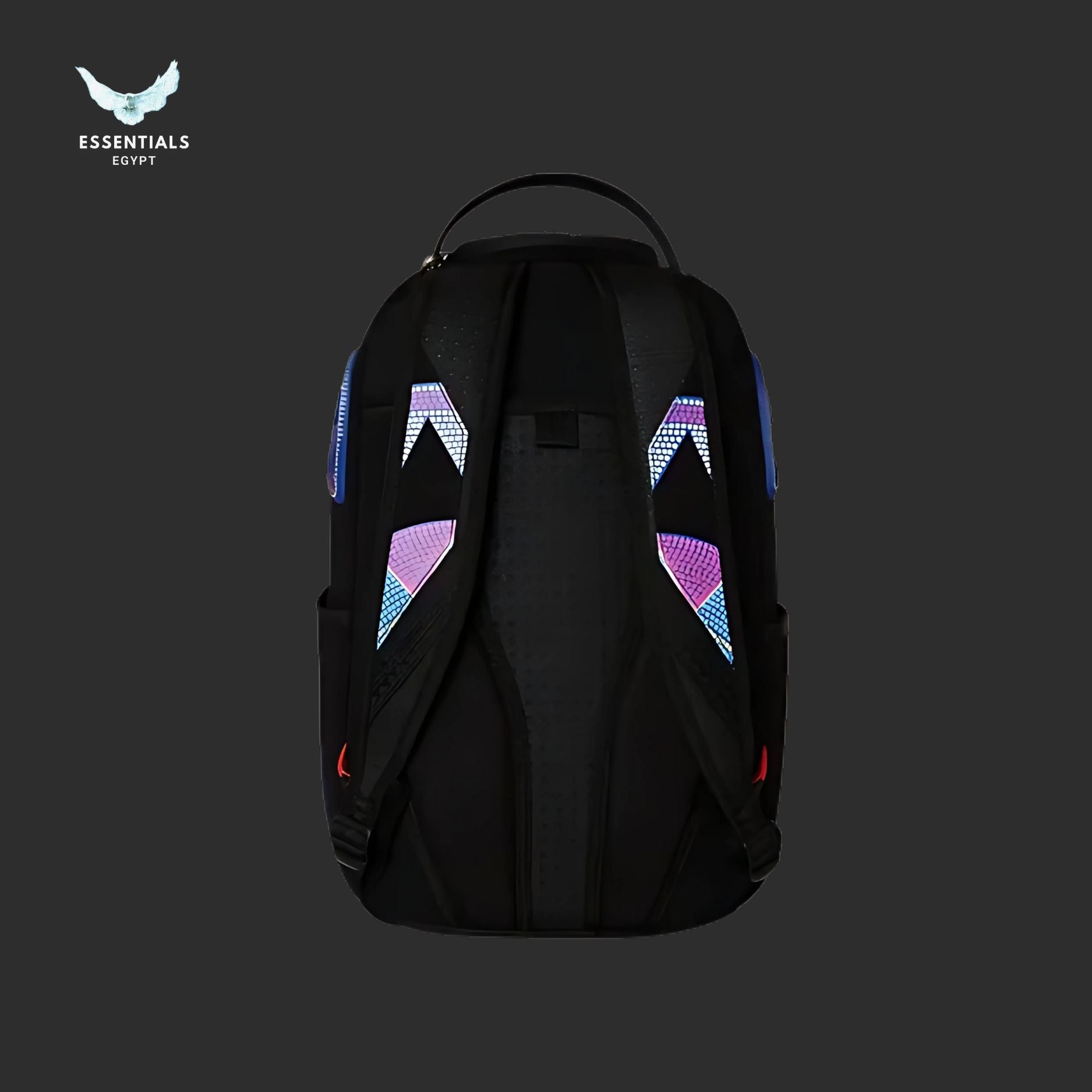 Sprayground Backpack – Neon Wave Shark - ESSENTIALS EGYPT