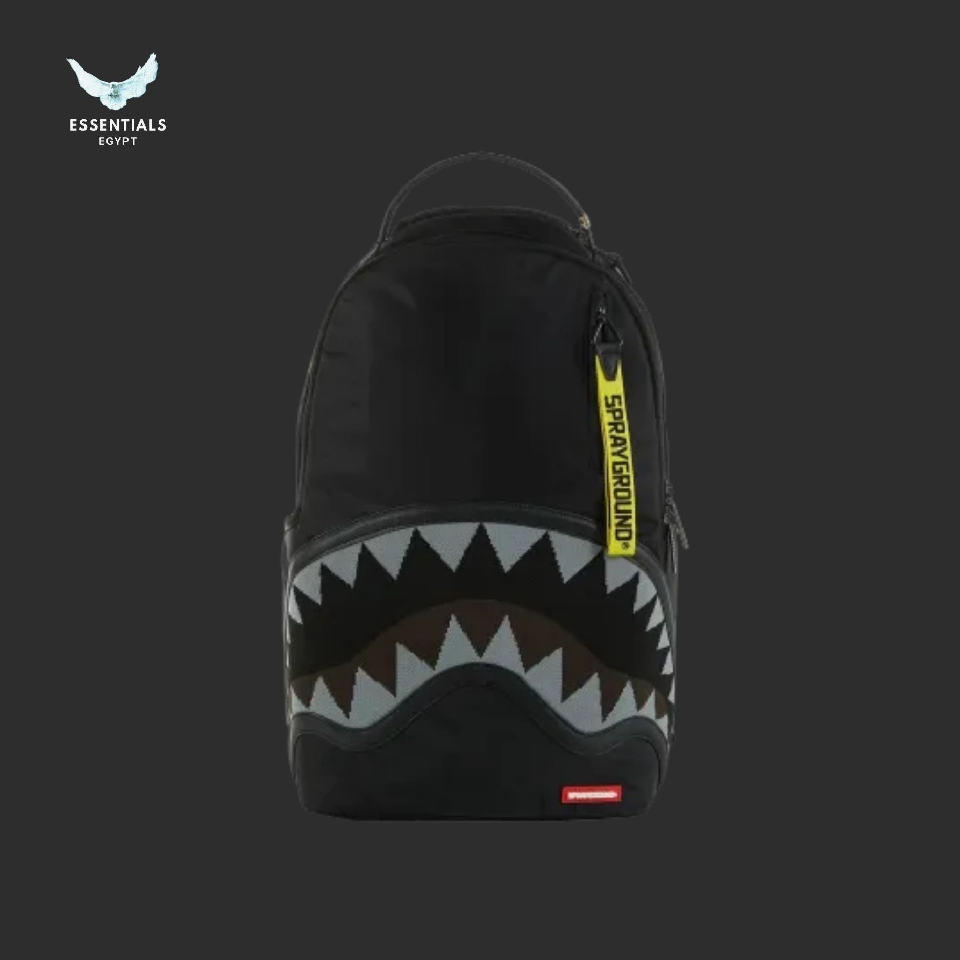 Sprayground Backpack – Stealth Shark Black - ESSENTIALS EGYPT