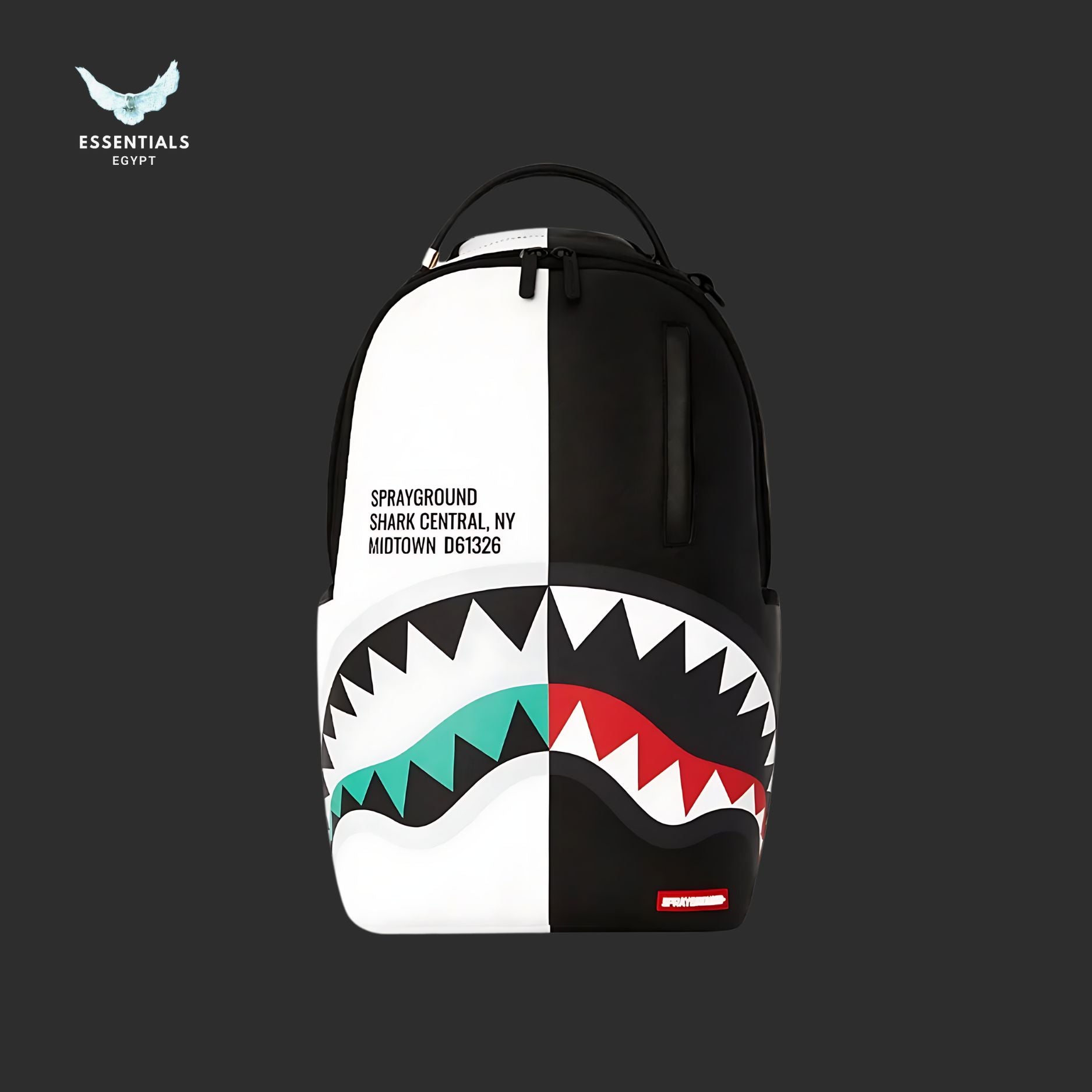 Sprayground Backpack – Central NY White Black - ESSENTIALS EGYPT