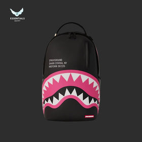 Sprayground Central Pink Black Grid Backpack