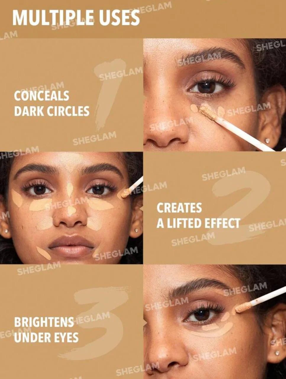 SHEGLAM Like Magic 12Hr Full Coverage Concealer - ESSENTIALS EGYPT