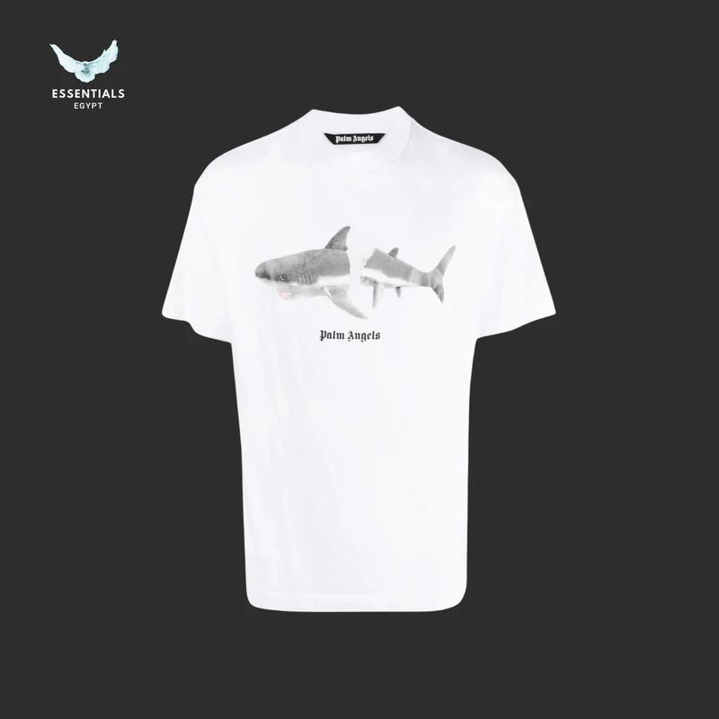 Palm Angels T-Shirt – Shark Graphic Edition