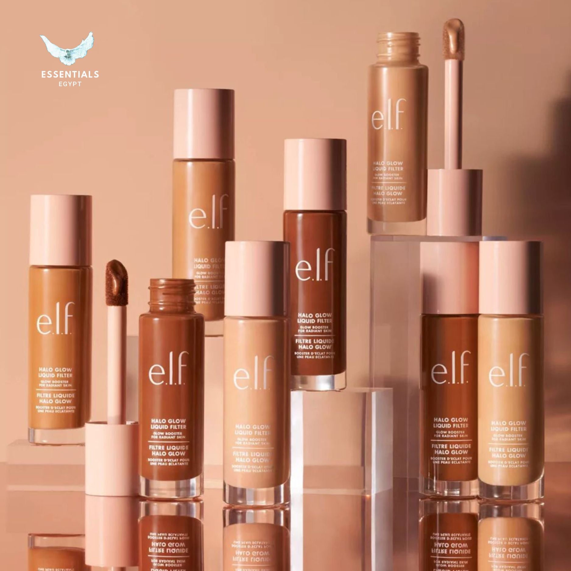 e.l.f. Halo Glow Liquid Filter – Complexion Booster - ESSENTIALS EGYPT