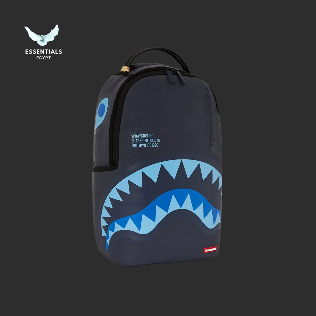 Sprayground Shark Central Midnight Blue Backpack